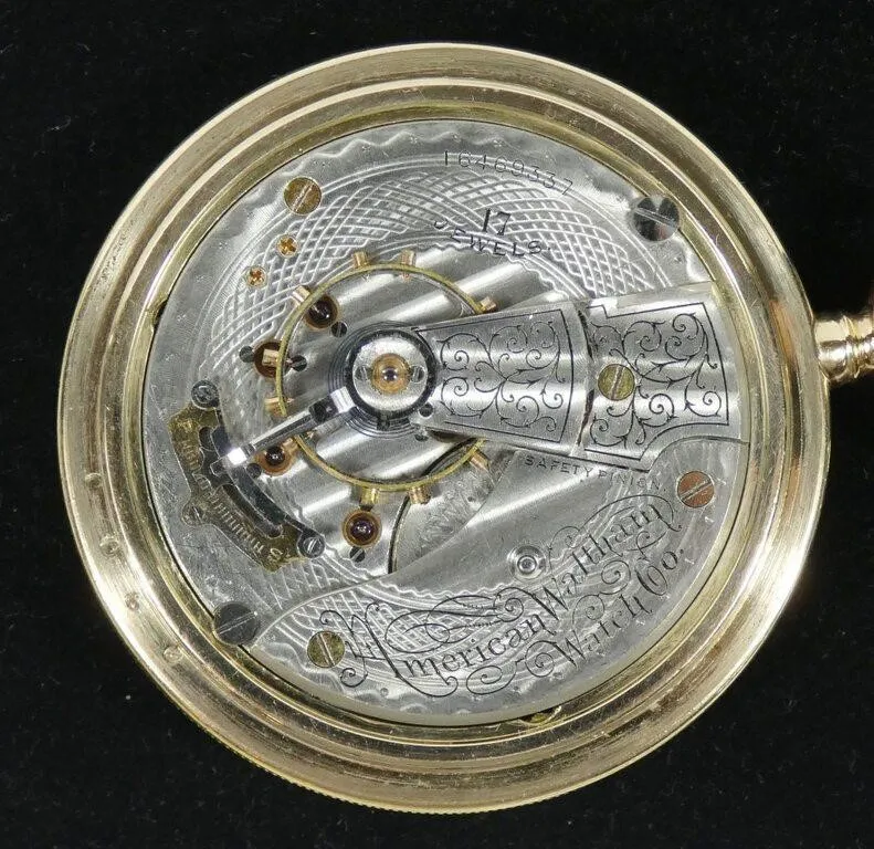 Waltham Model 1883 Gold Pocket Watch - Image 3