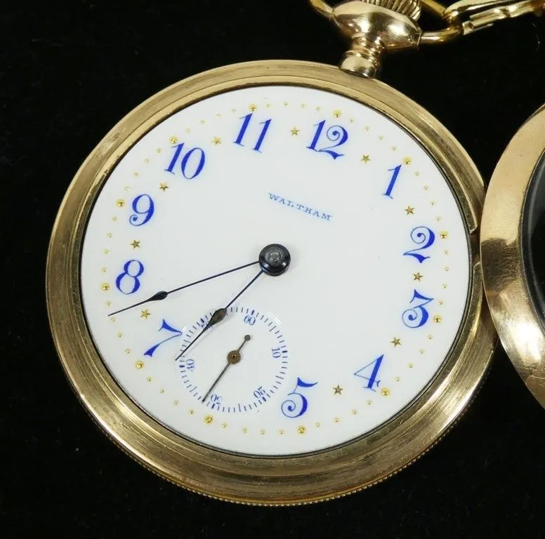 Waltham Model 1883 Gold Pocket Watch - Image 5
