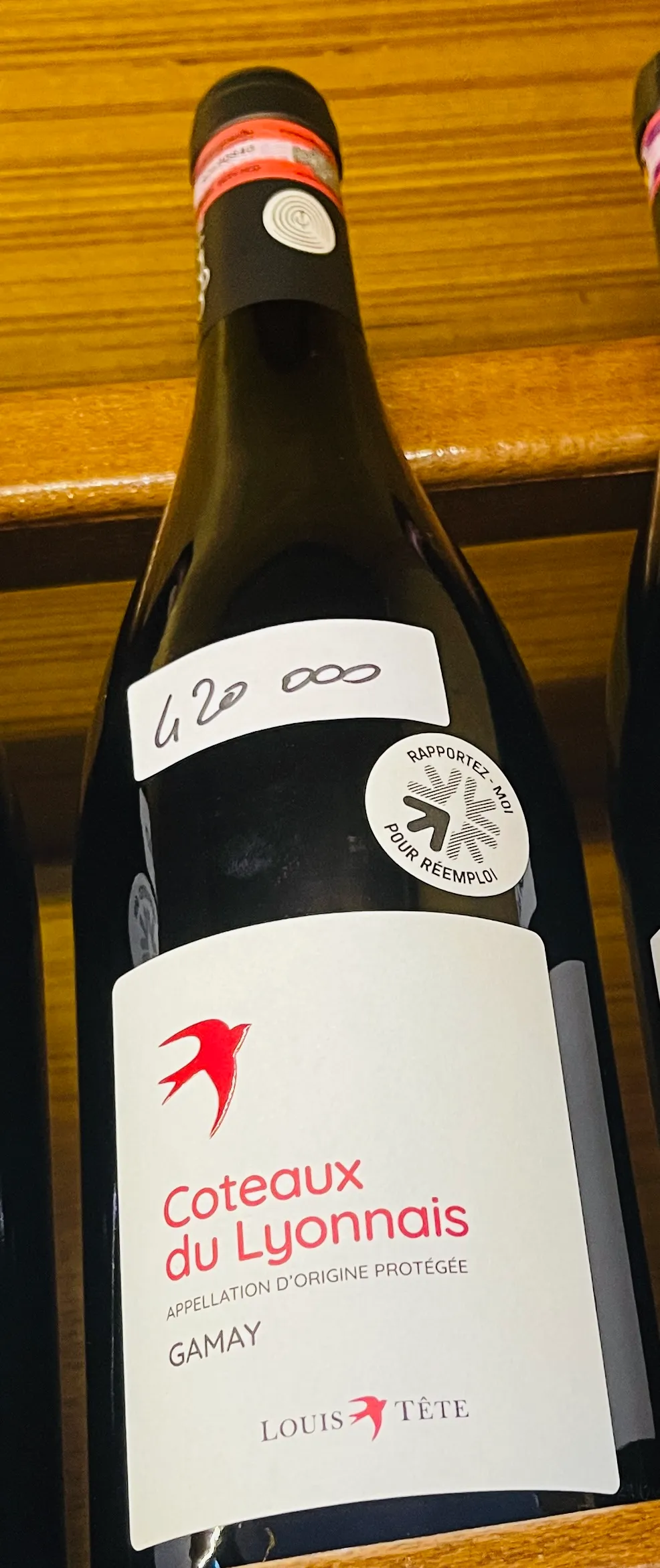 Louis Tête Gamay – Coteaux du Lyonnais