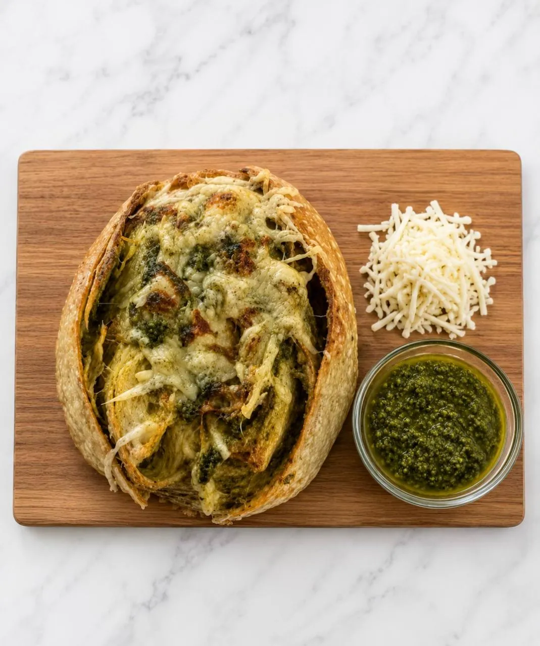 Pesto Mozzarella Artisan Sourdough