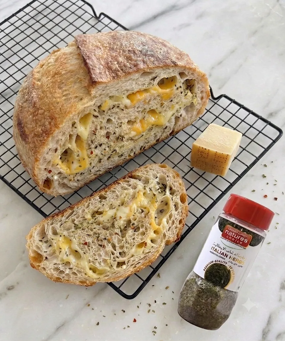 Italian Garden Sourdough ( cheese & herbs ) - Image 2