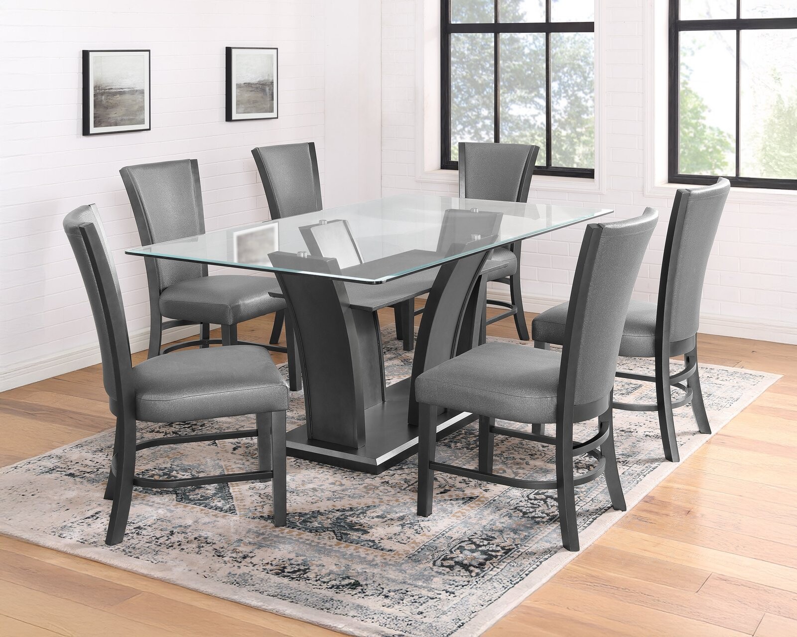 CAMELIA COUNT HT TABLE GLASS