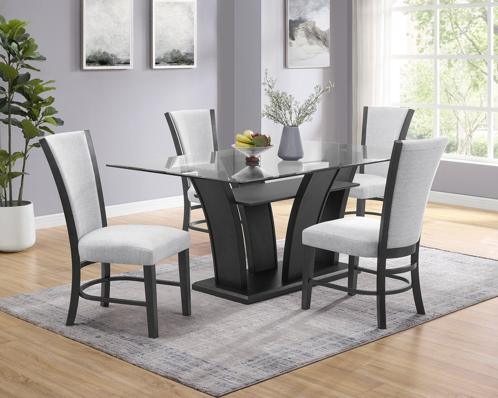 CAMELIA COUNT HT TABLE GLASS