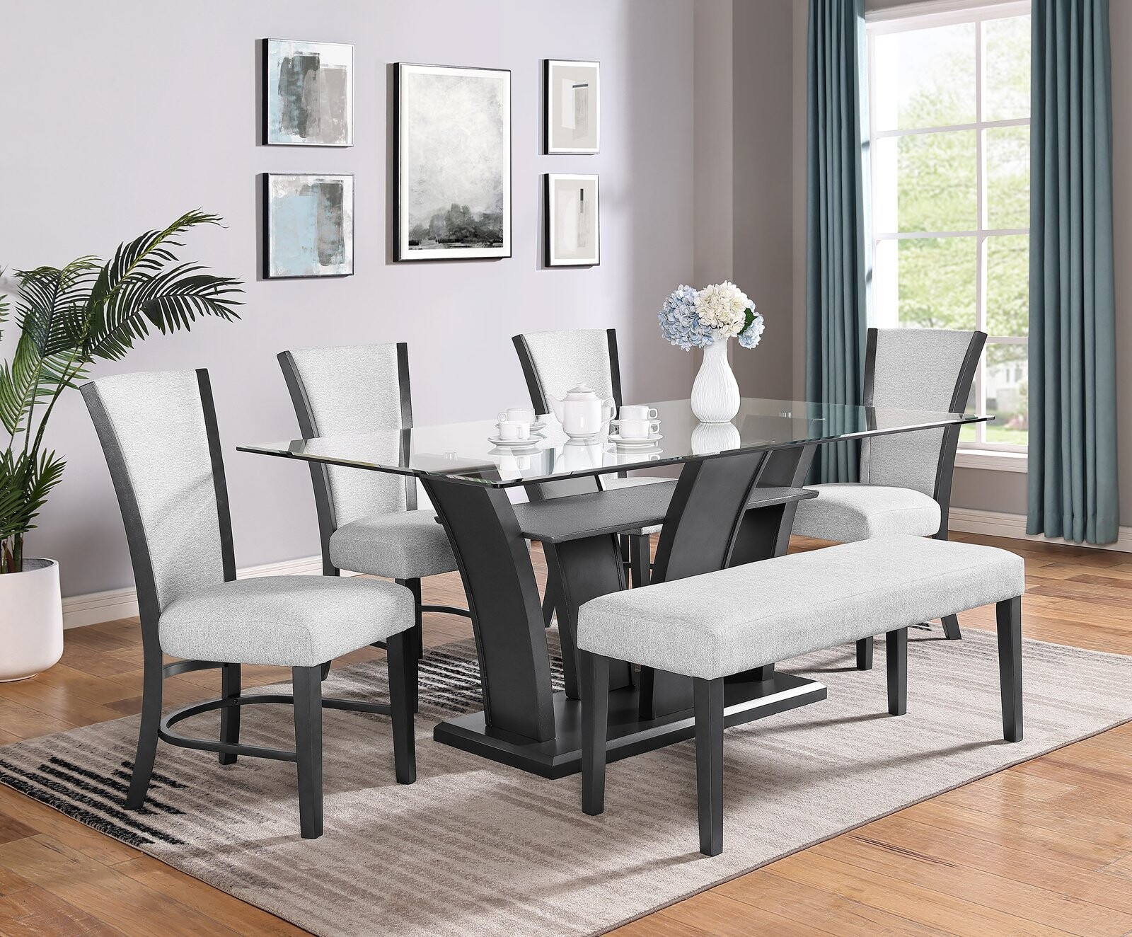 CAMELIA COUNT HT TABLE GLASS