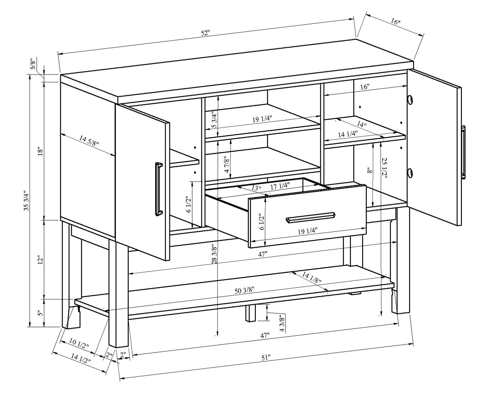VANCE SIDEBOARD