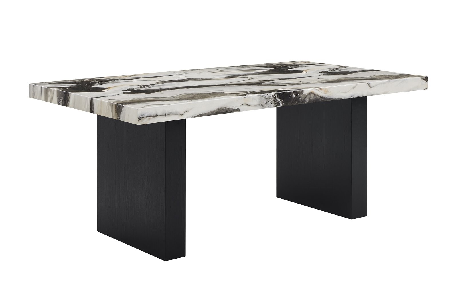 VEGA FAUX MARBLE DINING TABLE