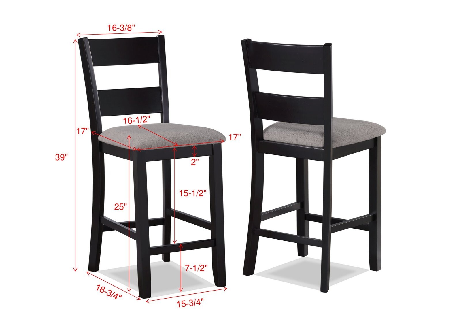 LESTER 5-PK CT HT TBL SET L.GREY