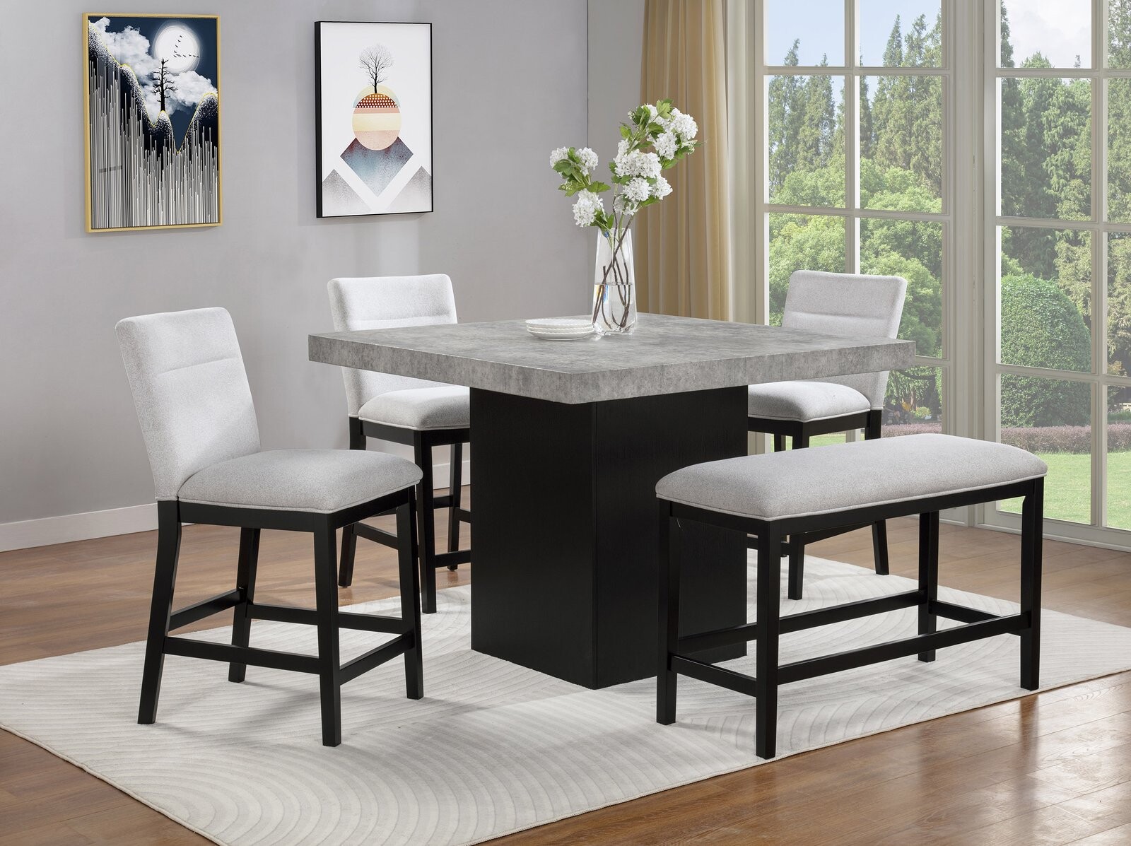 SEBASTIAN COUNTER HEIGHT BENCH