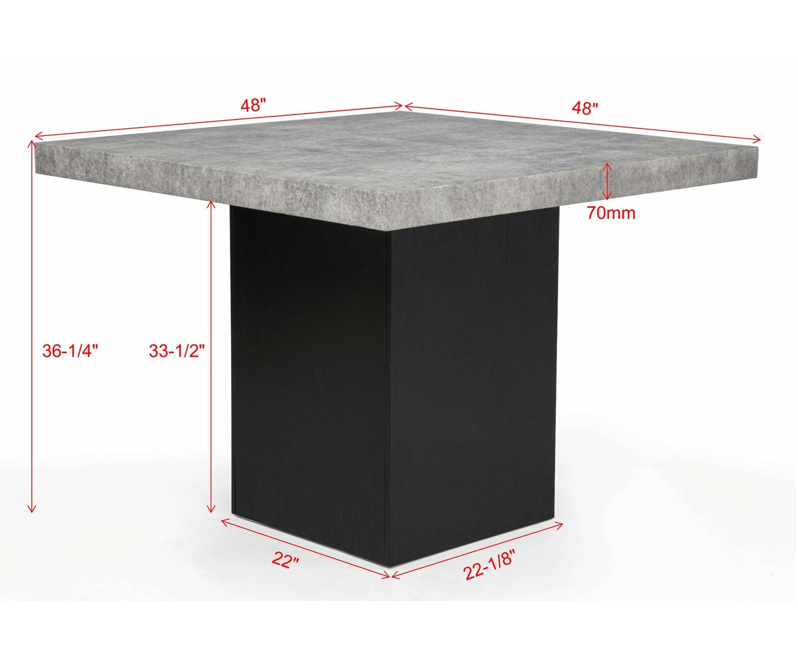 SEBASTIAN COUNTER HT DINING TBL