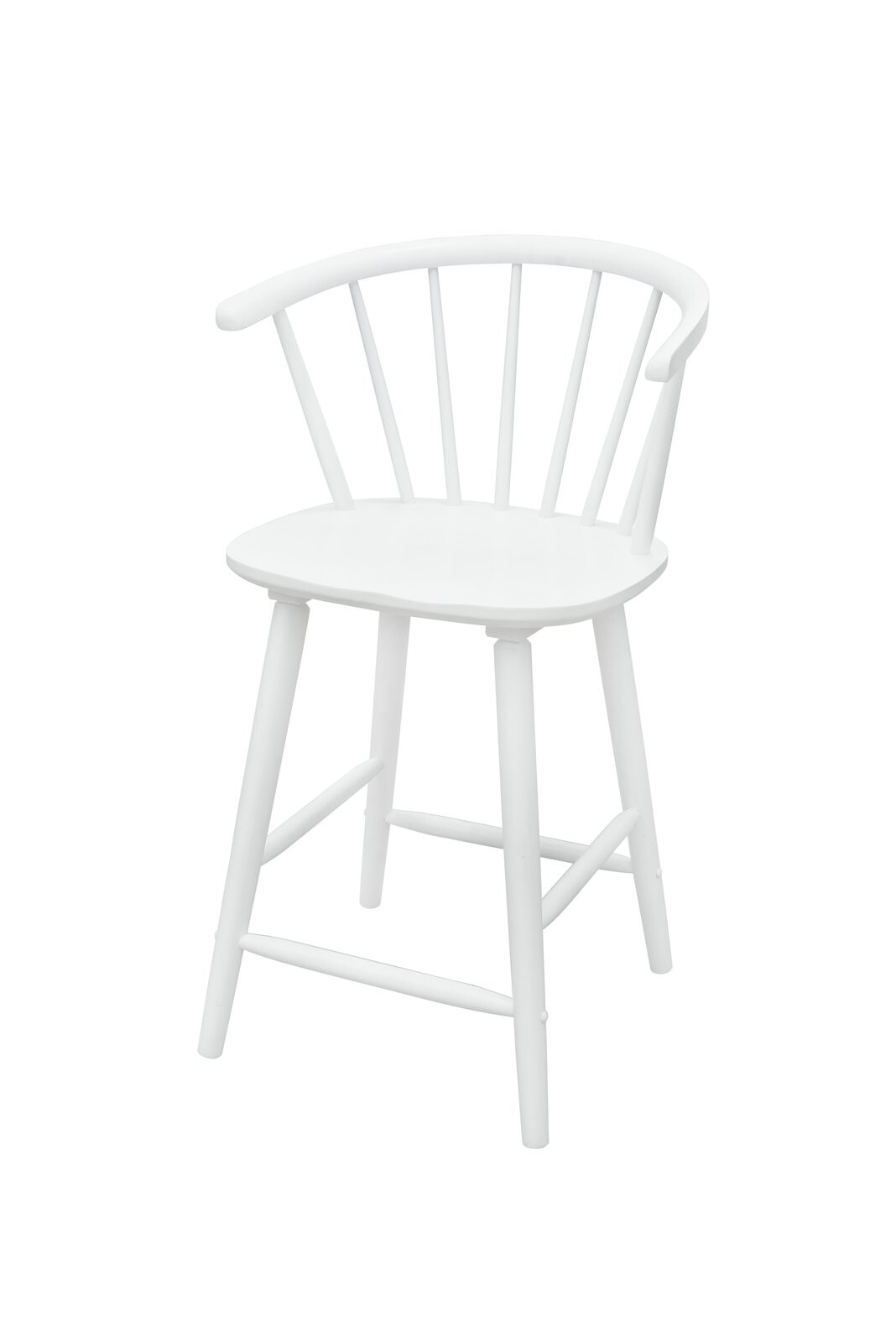 JANNA COUNTER HEIGHT STOOL-WHITE