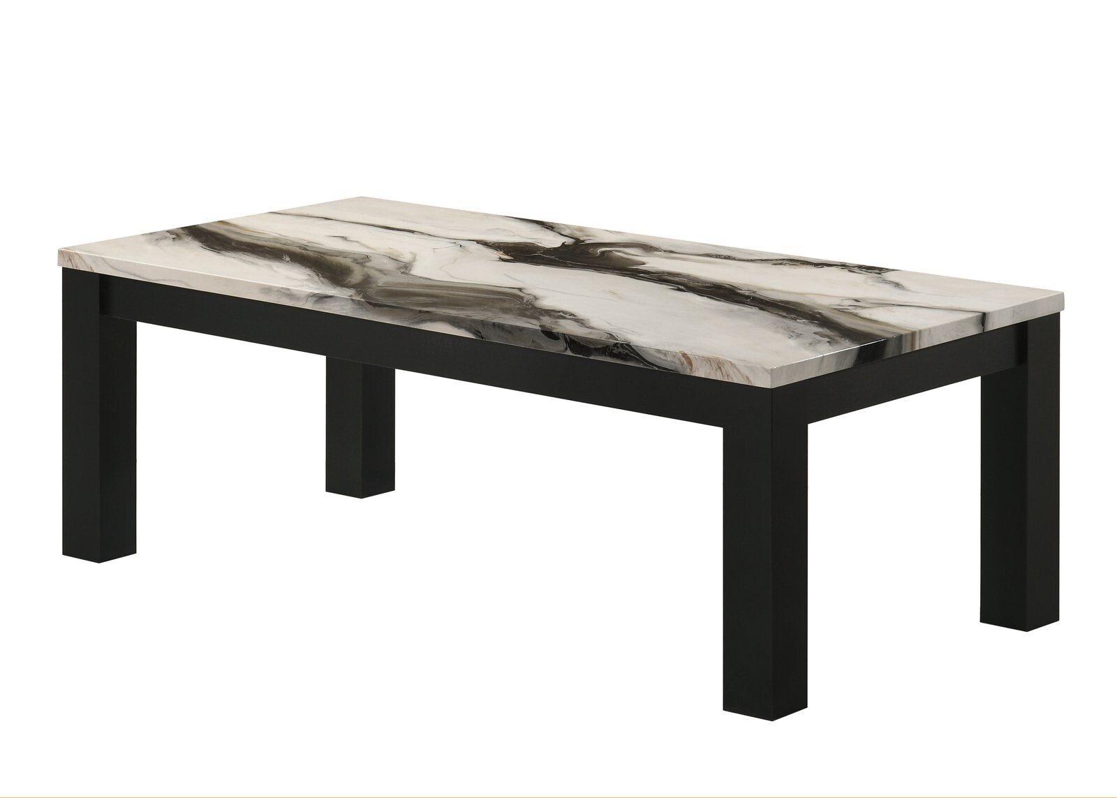 IVY 3-PK CKTL SET FAUX MARBLE BROWN