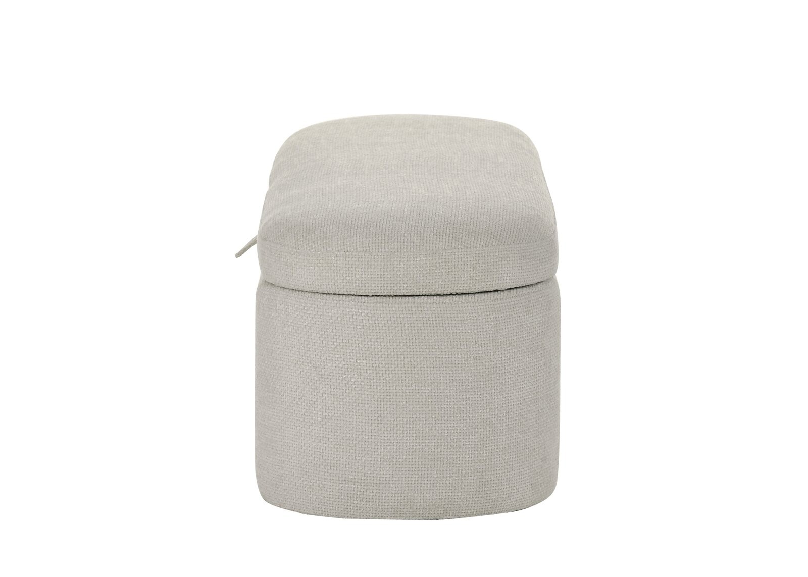 PHILIPA STORAGE BENCH-OATMEAL TWEED
