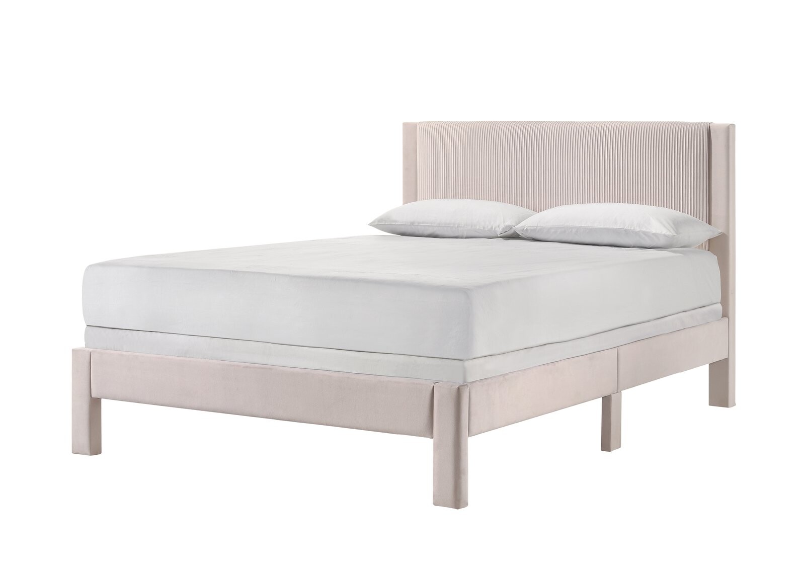 LUCIA FULL PLATFORM BED PINK