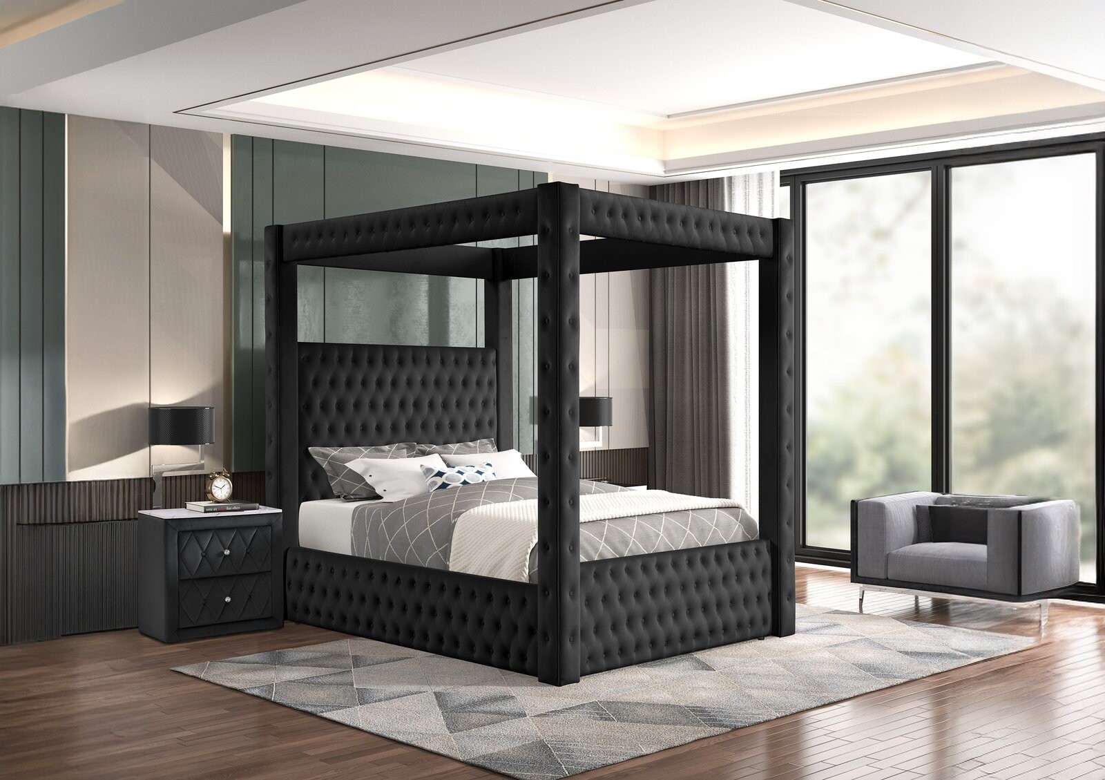 ANNABELLE KG HB FB CANOPY SLAT BLK