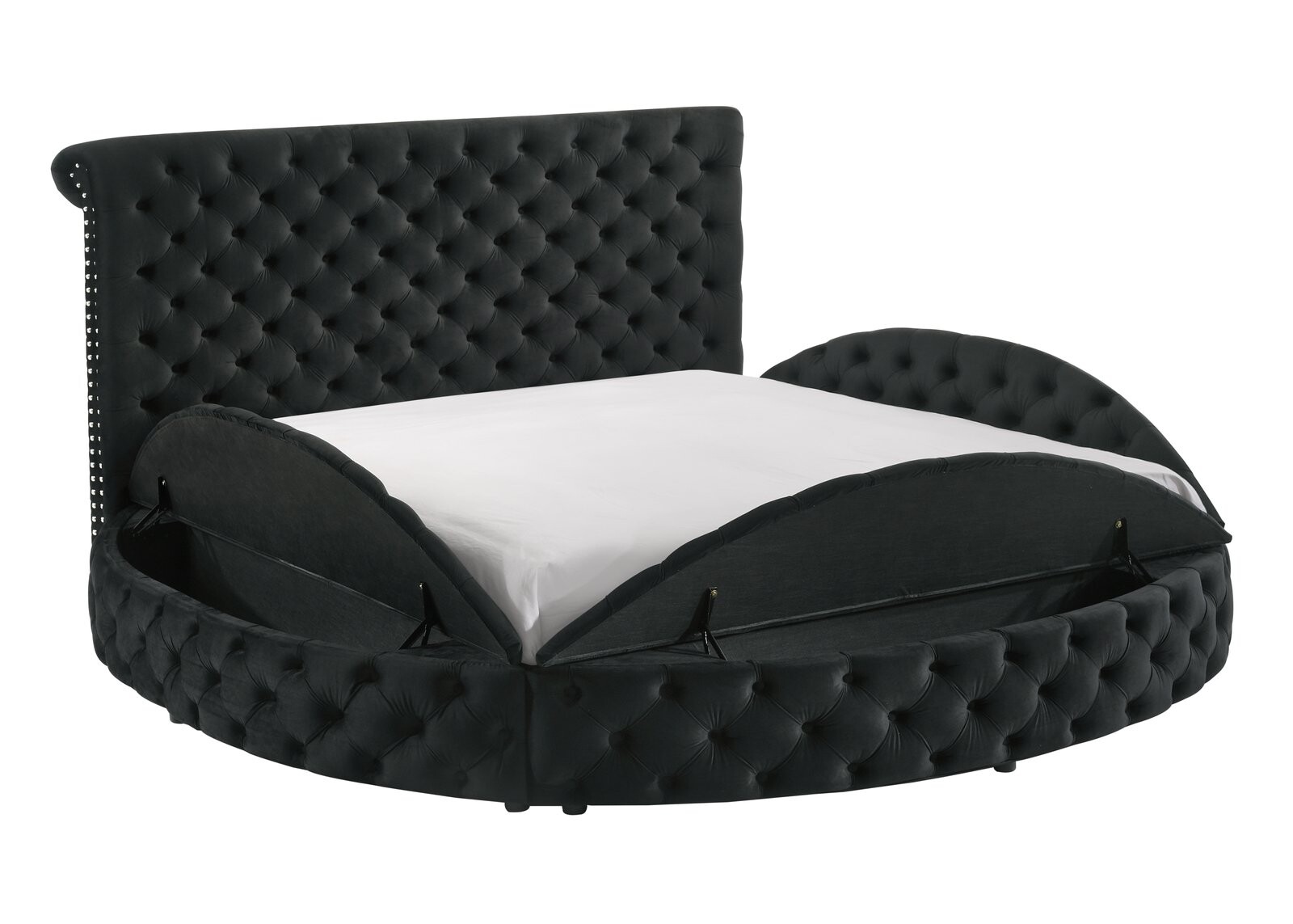 BRIGITTE K/Q STORAGE RL-RIGHT BLACK