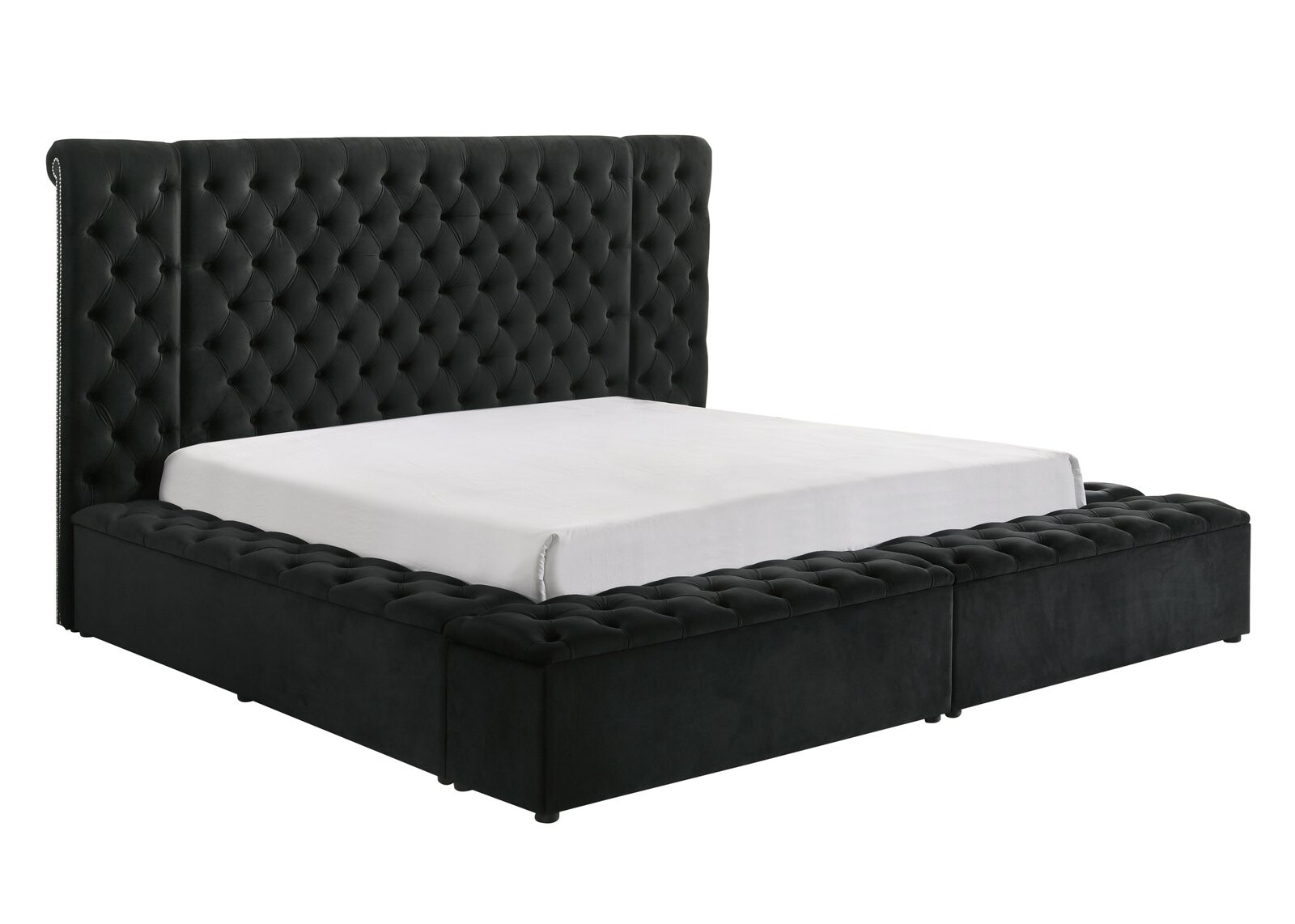 LILIANA K/Q STORAGE RL-RIGHT BLACK