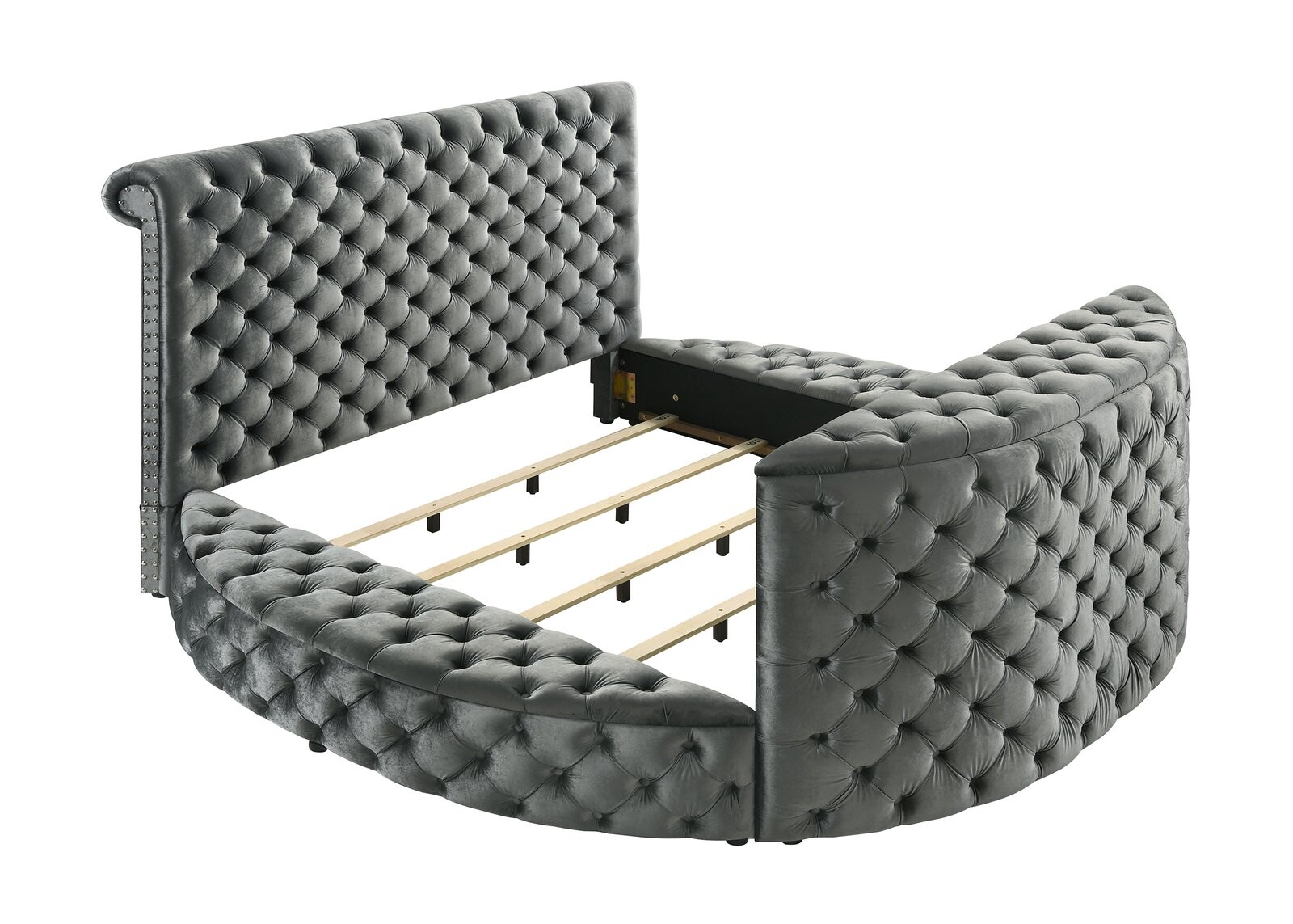 VOLTARE NIGHT STAND GREY