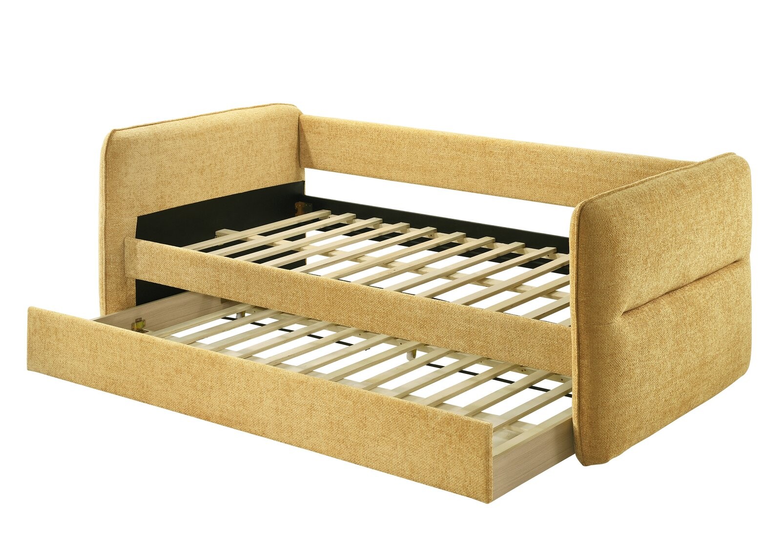 PHILIPA DAYBED BACK RAIL-GOLD TWEED