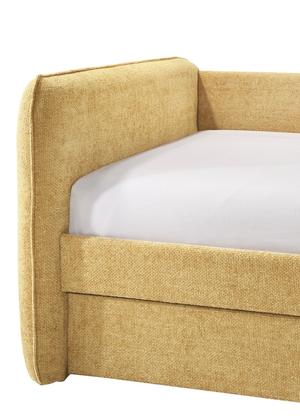 PHILIPA DAYBED BACK RAIL-GOLD TWEED