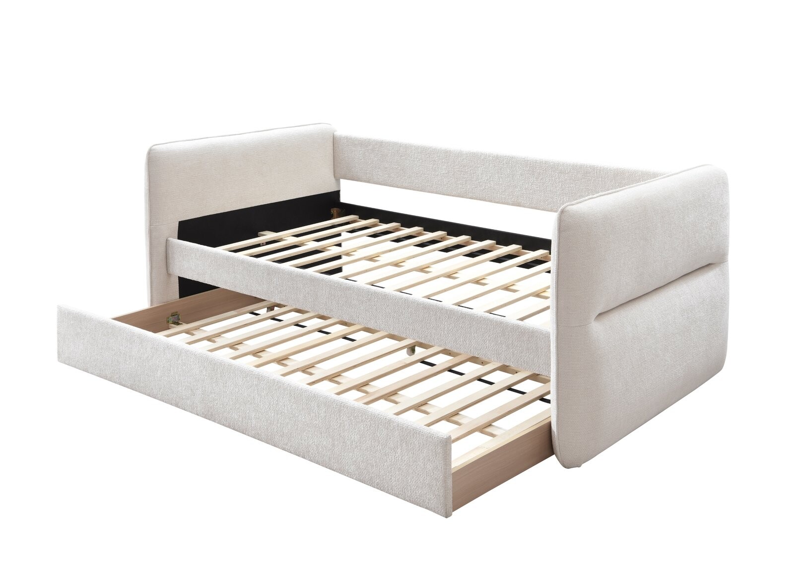 PHILIPA DAYBED ARM SLAT-OAT TWEED