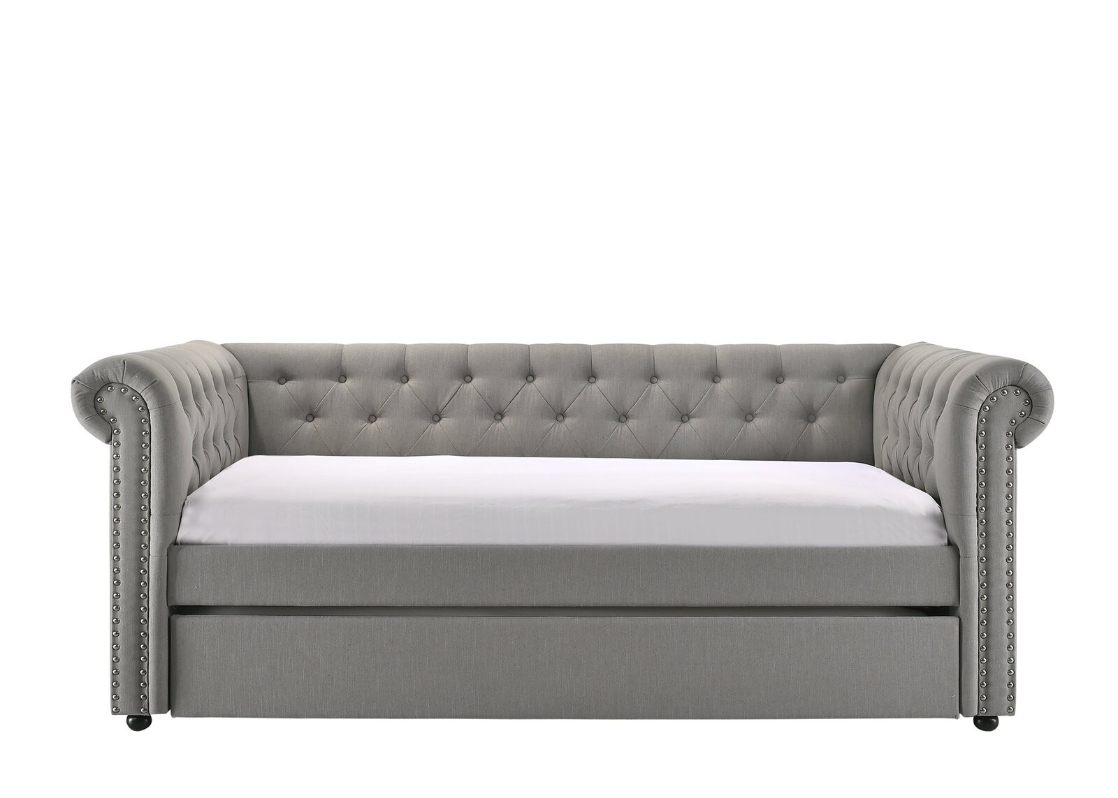 ELLIE DAYBED ARM SLAT SIDE RL DOVE