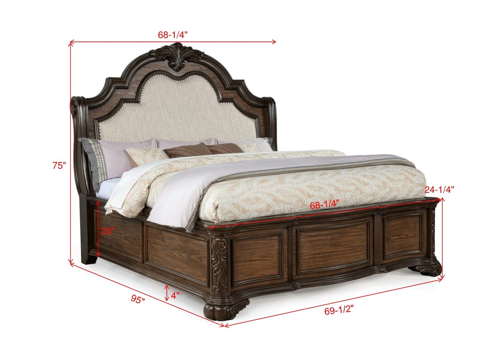 LUDWIG QUEEN FOOTBOARD