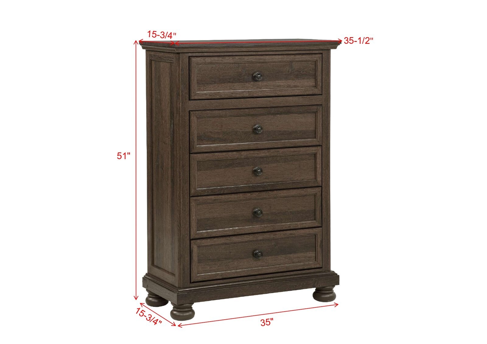 CLARIBELLE CHEST-BROWN