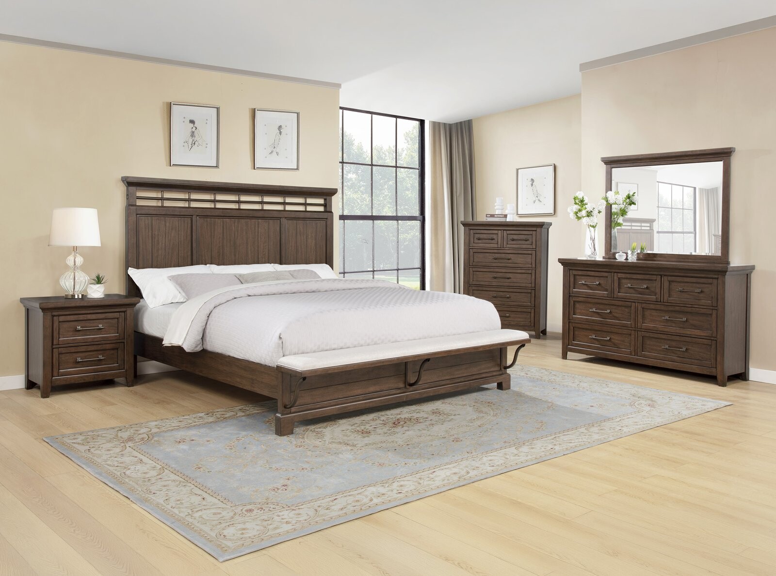 BECKETT KING/QUEEN RAIL-BROWN