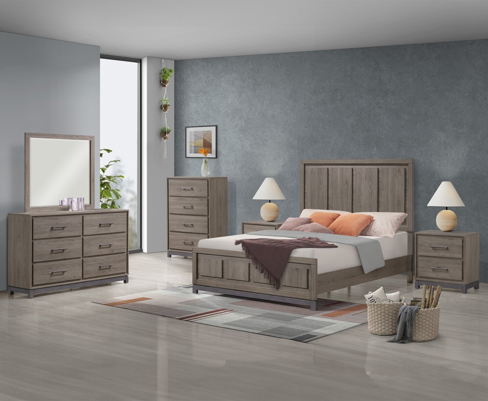 RIVER KING HEADBOARD/FOOTBOARD