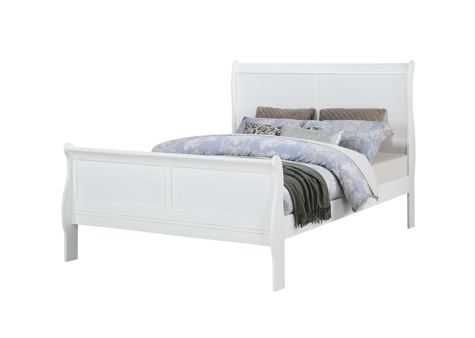 LOUIS PHILIP FULL HB/FB WHITE