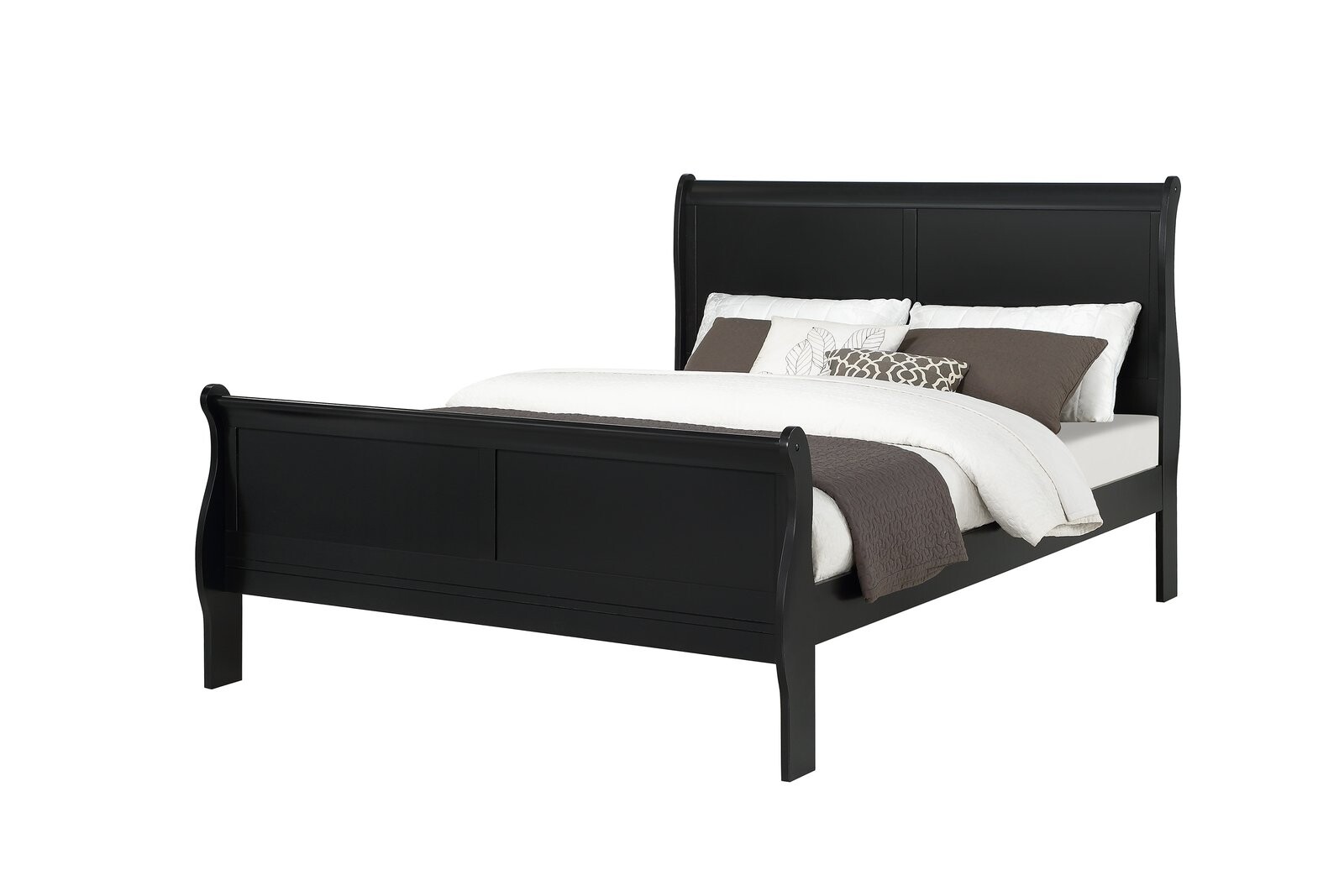 LOUIS PHILIP QUEEN HB/FB BLACK