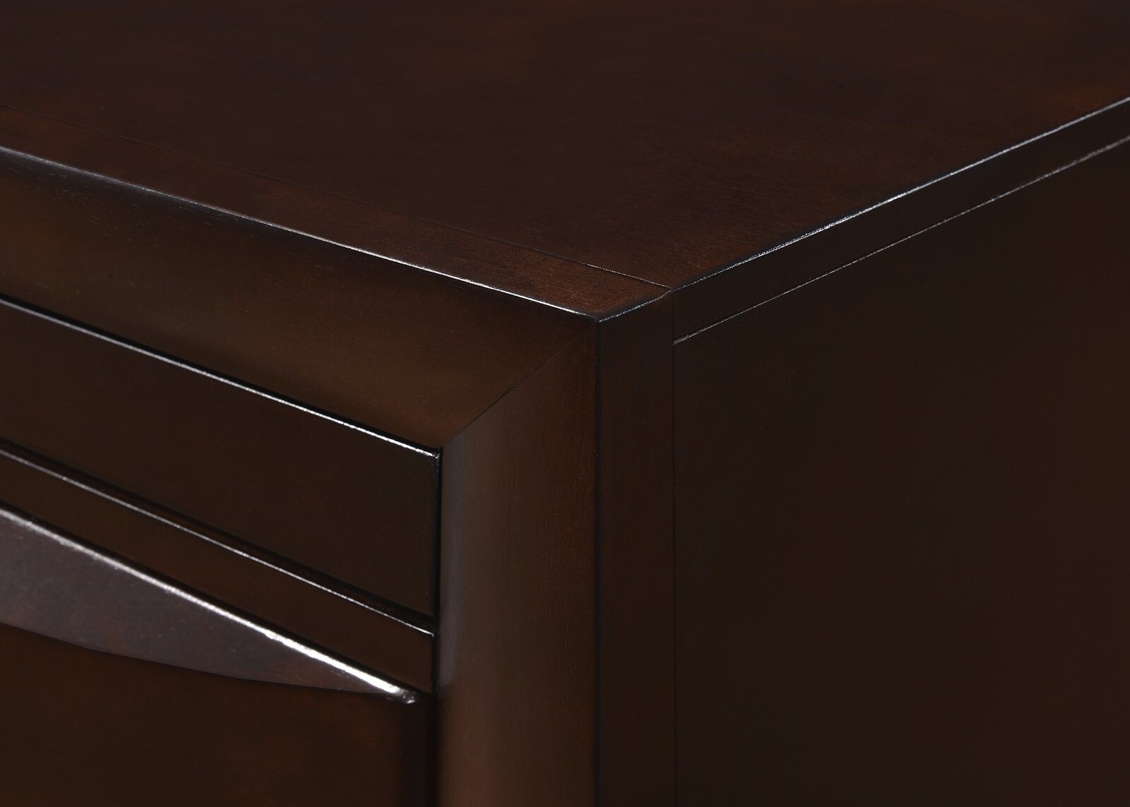 EMILY TV STAND DARK CHERRY