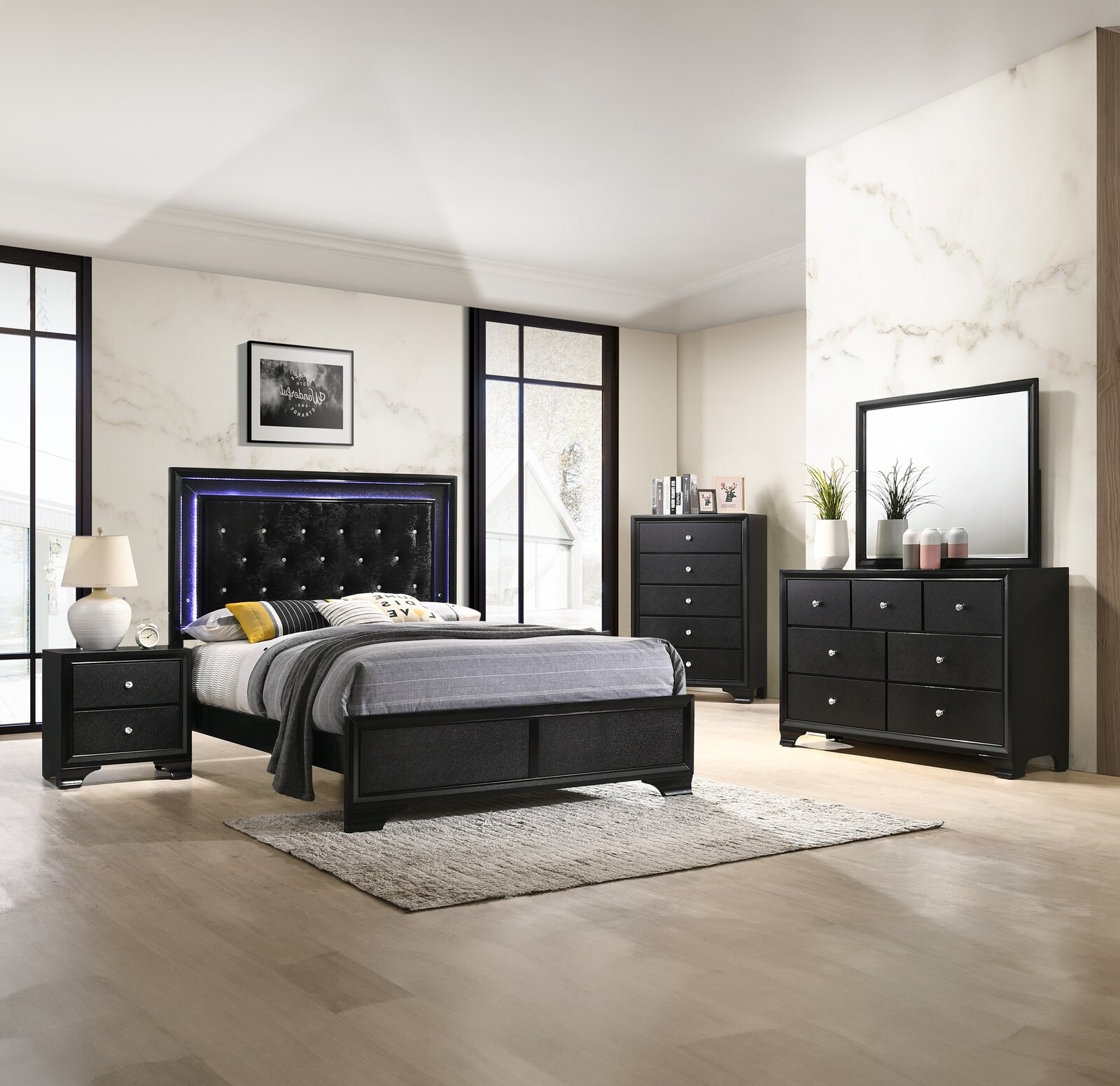 MICAH FULL HEADBOARD/FOOTBOARD
