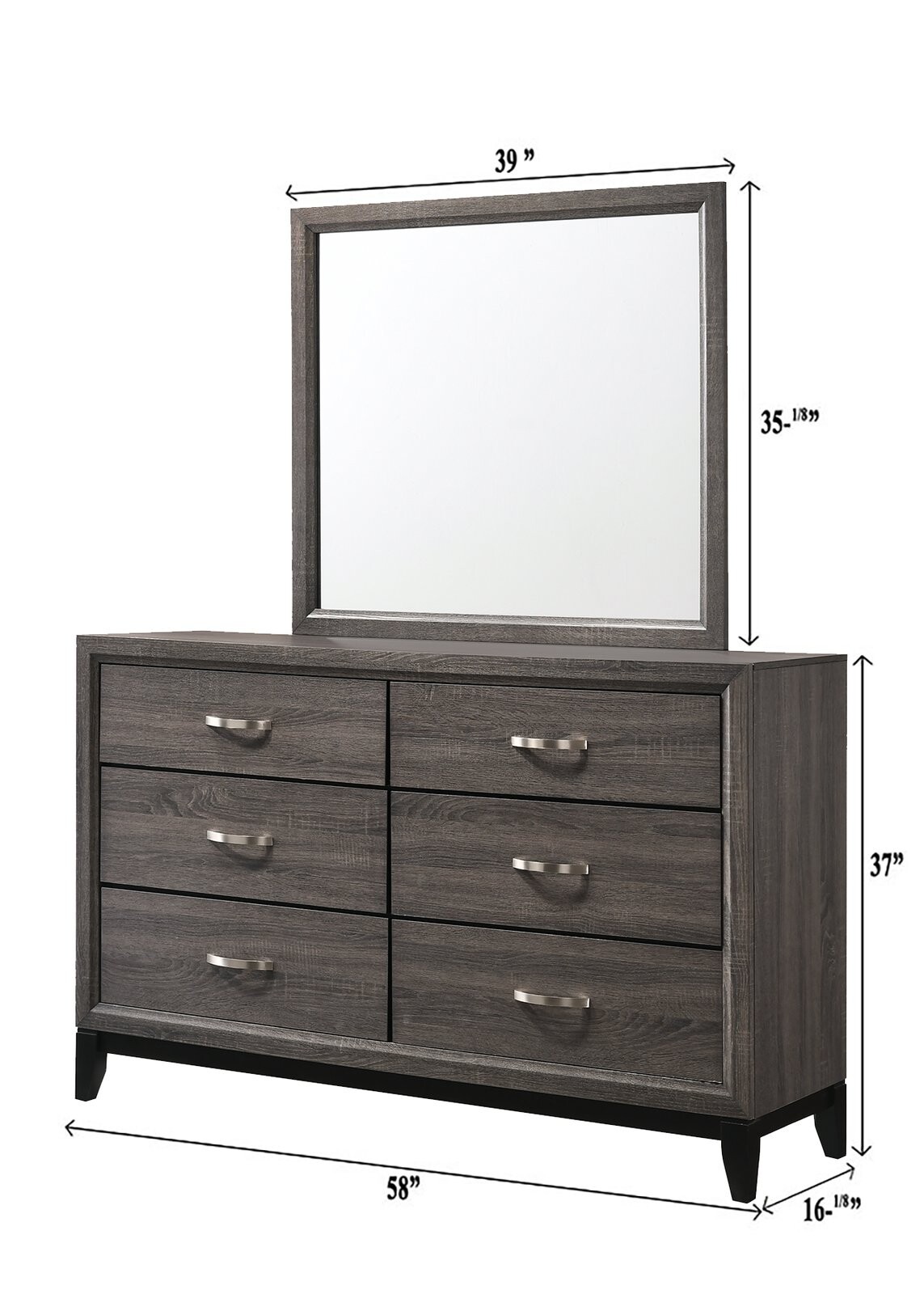 AKERSON DRESSER GREY