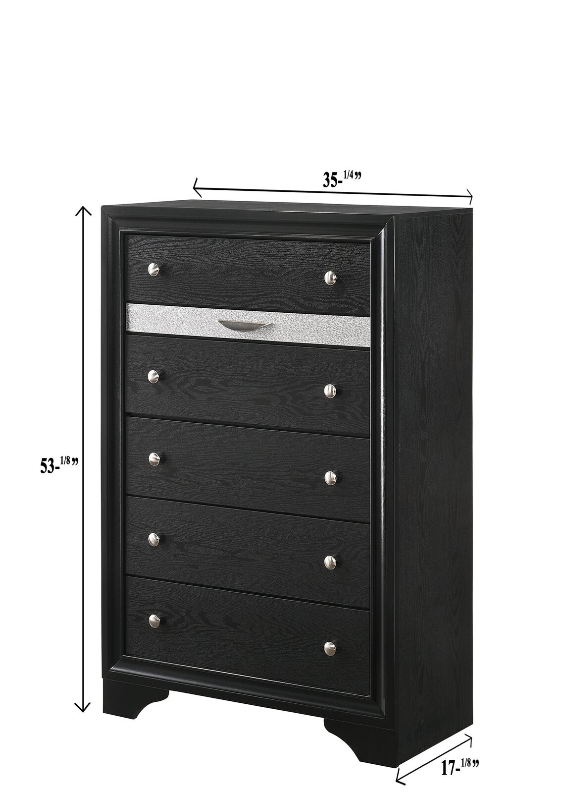 REGATA CHEST BLACK/SILVER