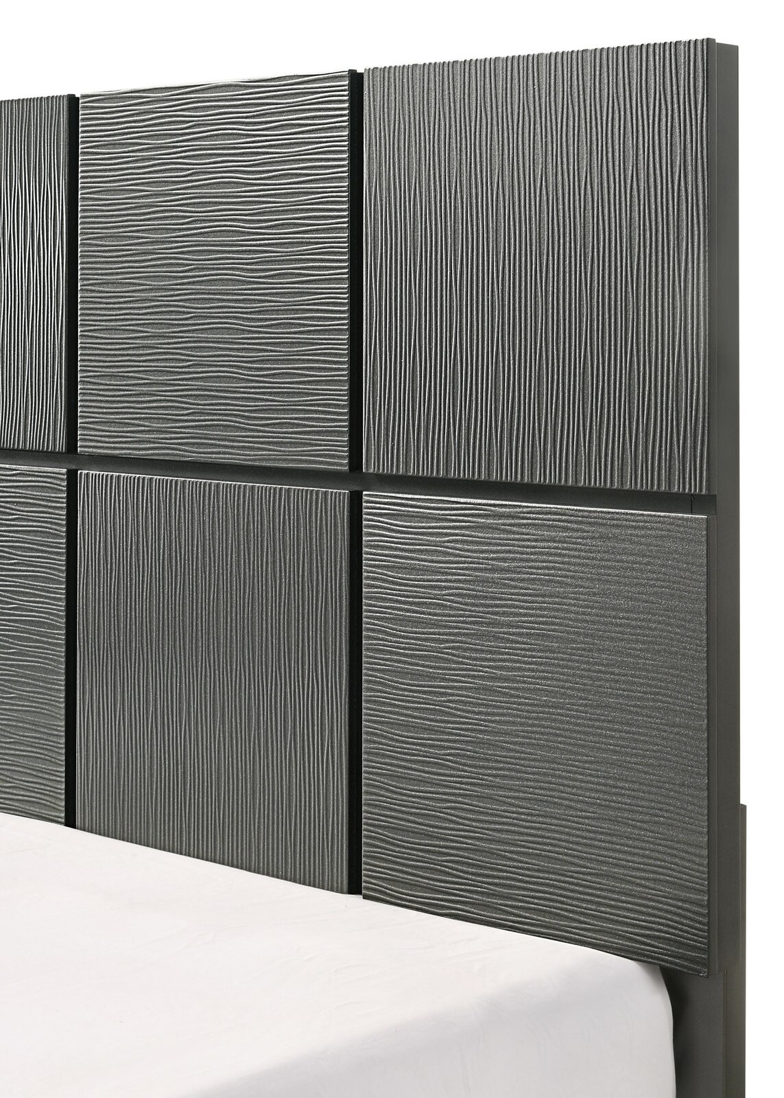 DENKER NIGHT STAND GUN METAL