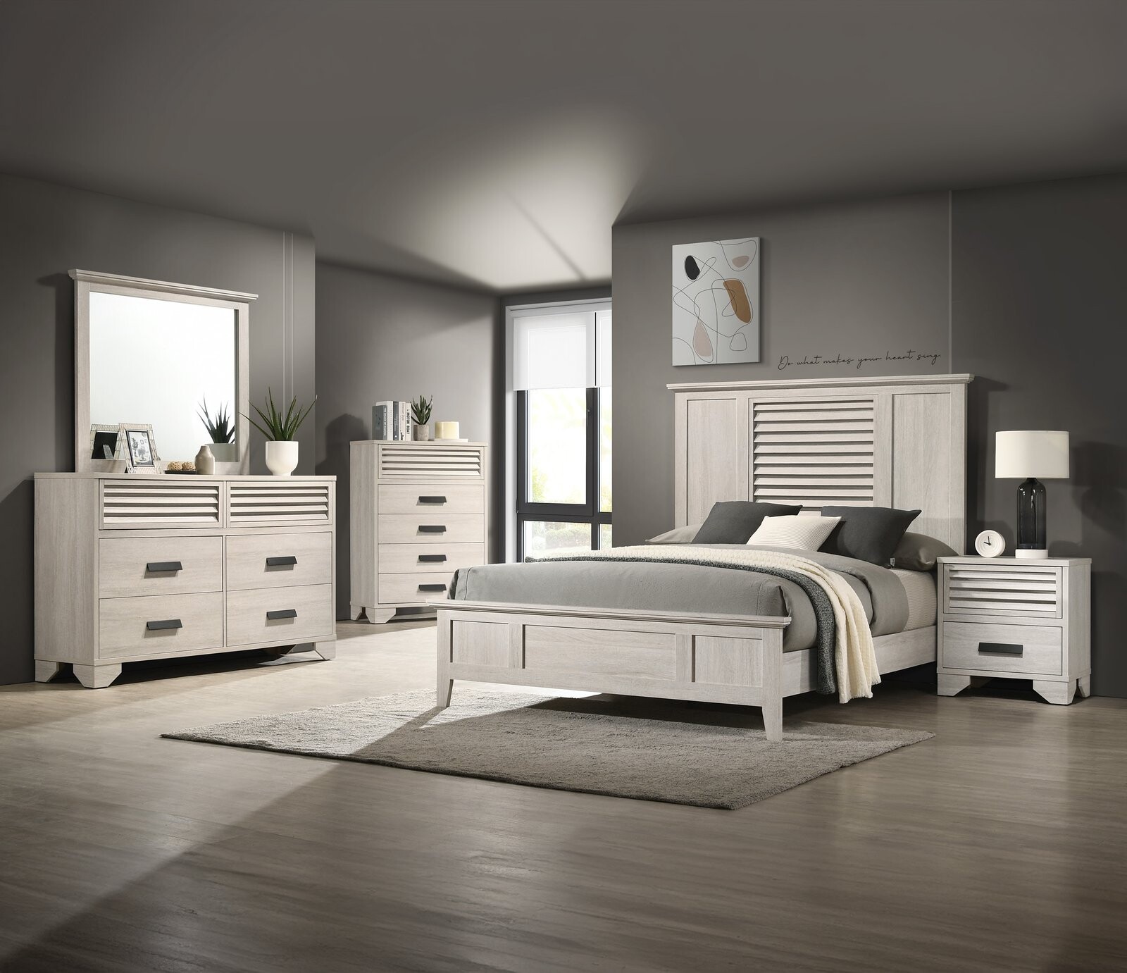 SARTER K.HEADBOARD/FOOTBOARD -WHITE