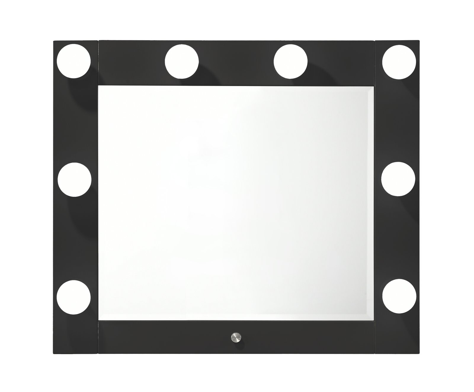 LUXO VANITY TOP W/LED BLACK