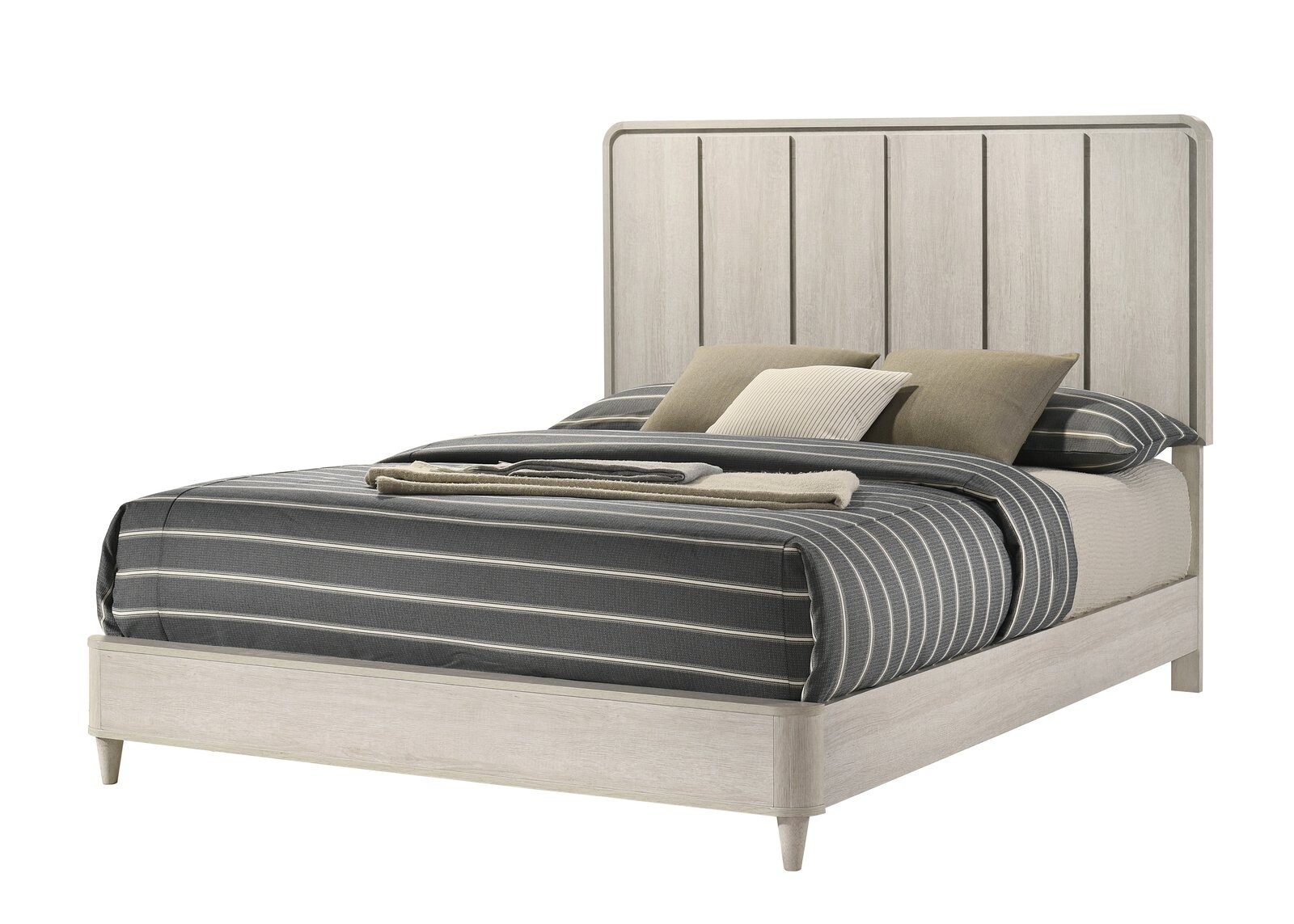 NYOMI QN PANEL HB/FOOTBOARD -WHITE