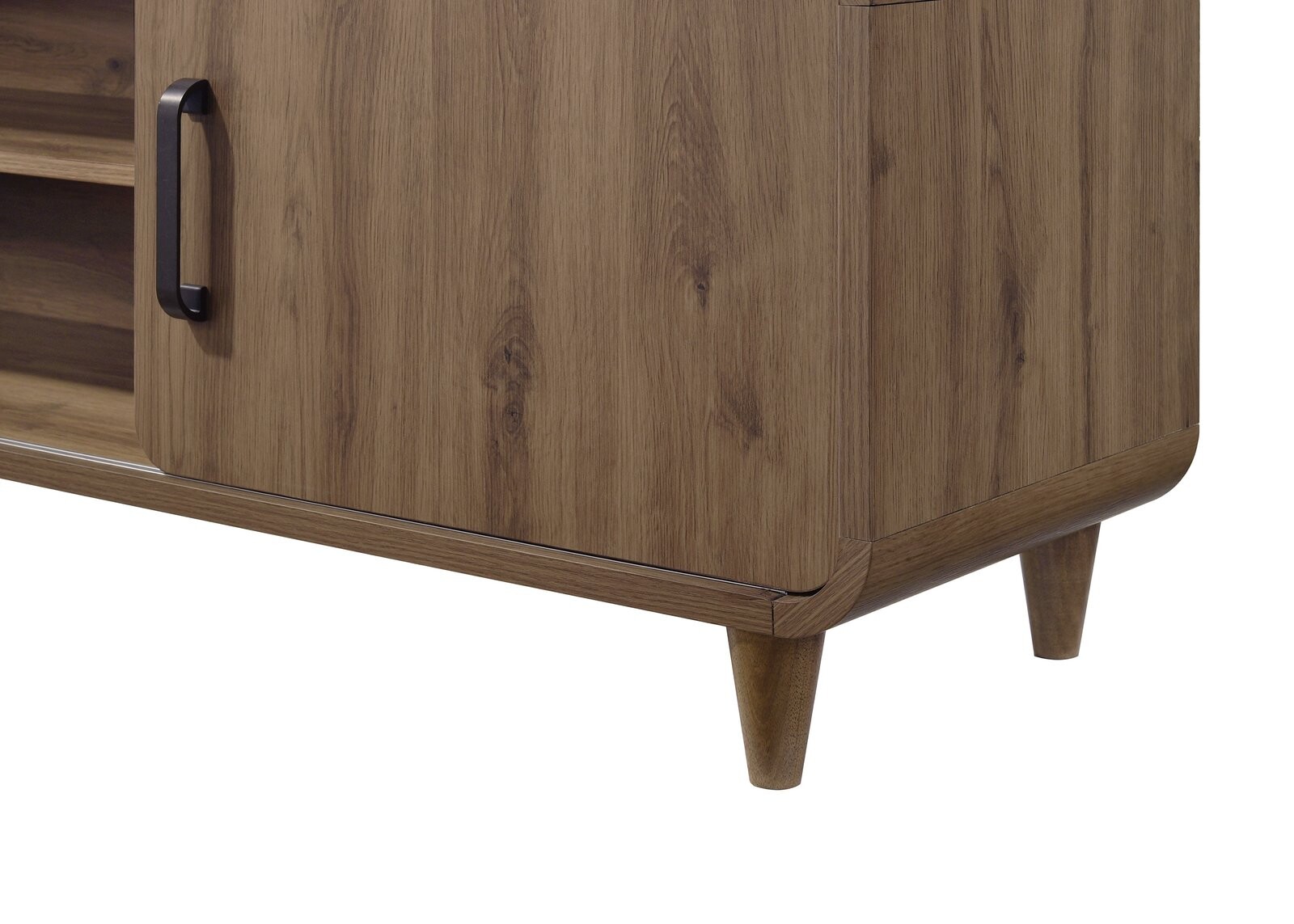 NYOMI TV STAND - LIGHT BROWN