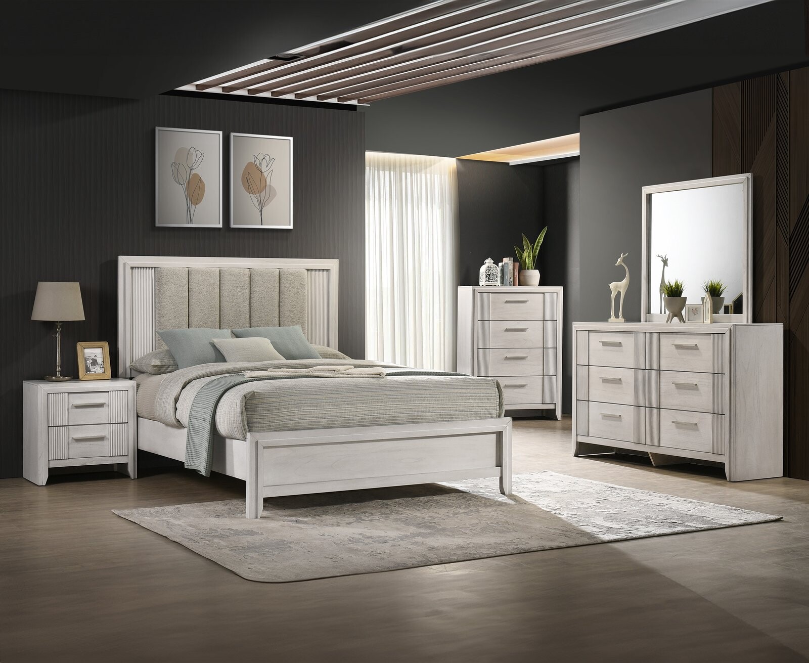 CARLTON KING HB/FB WHITE MIST