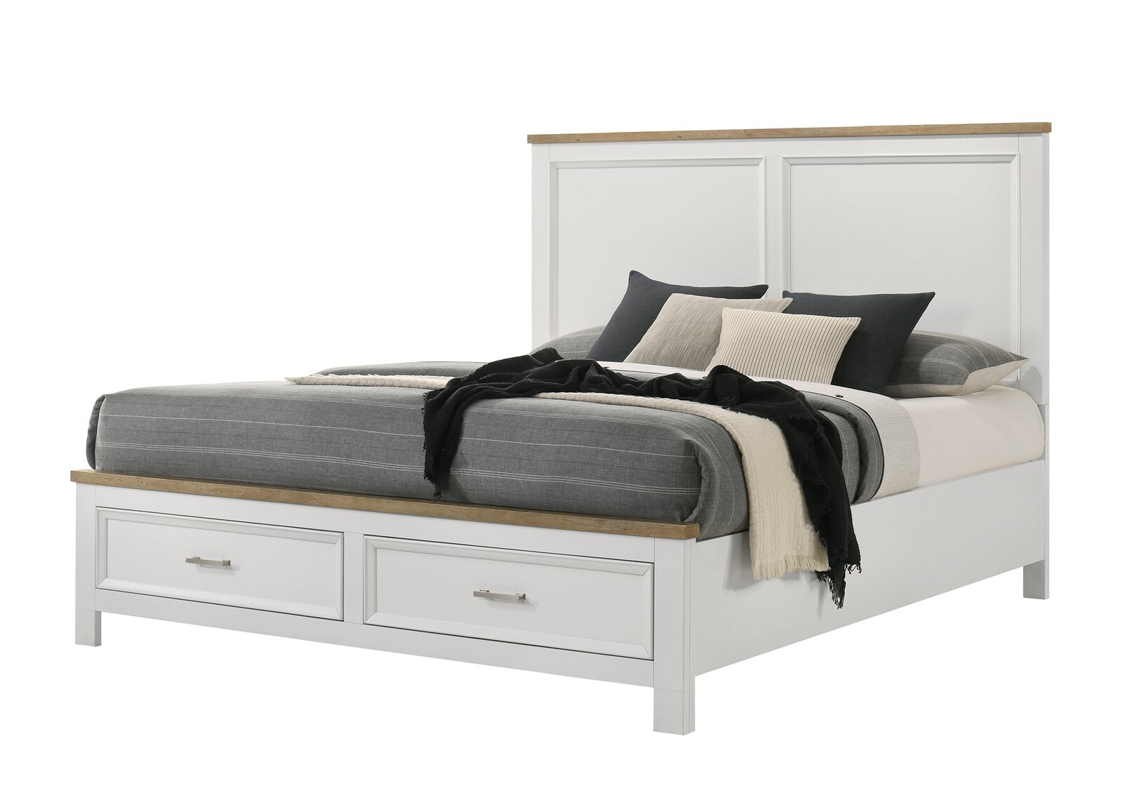 ASTON Q PLATFORM STORAGE BED HB