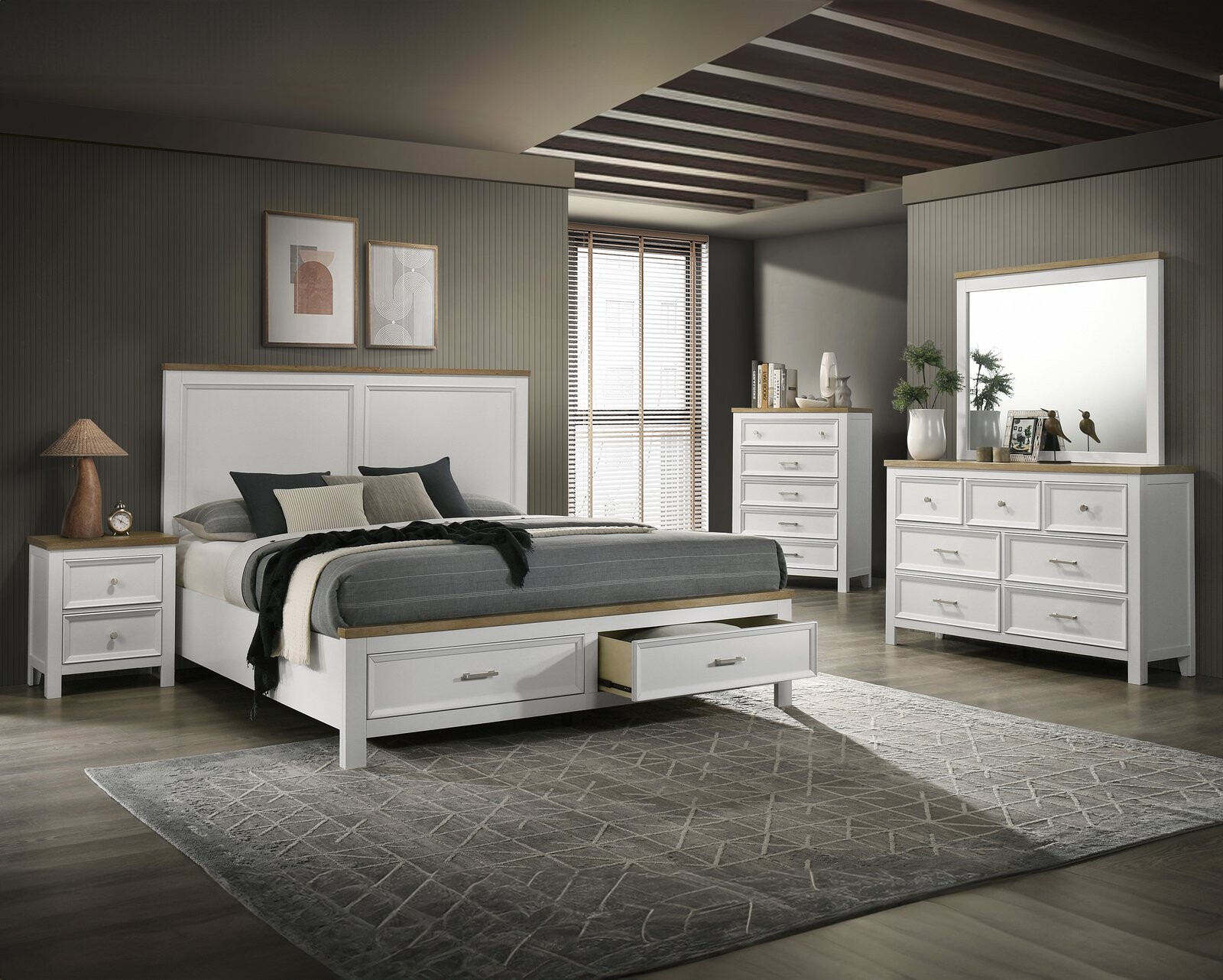 ASTON KING/QUEEN STORAGE BED RAIL