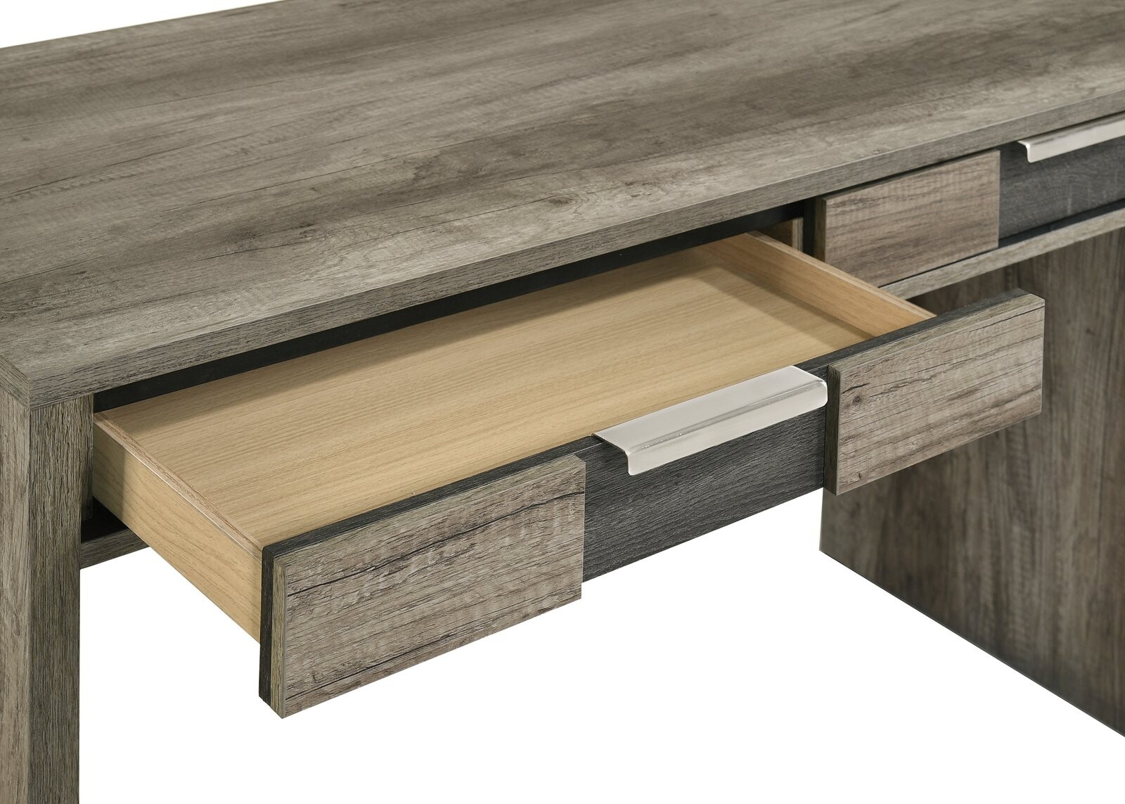 RANGLEY WRITING DESK-GREY/BROWN