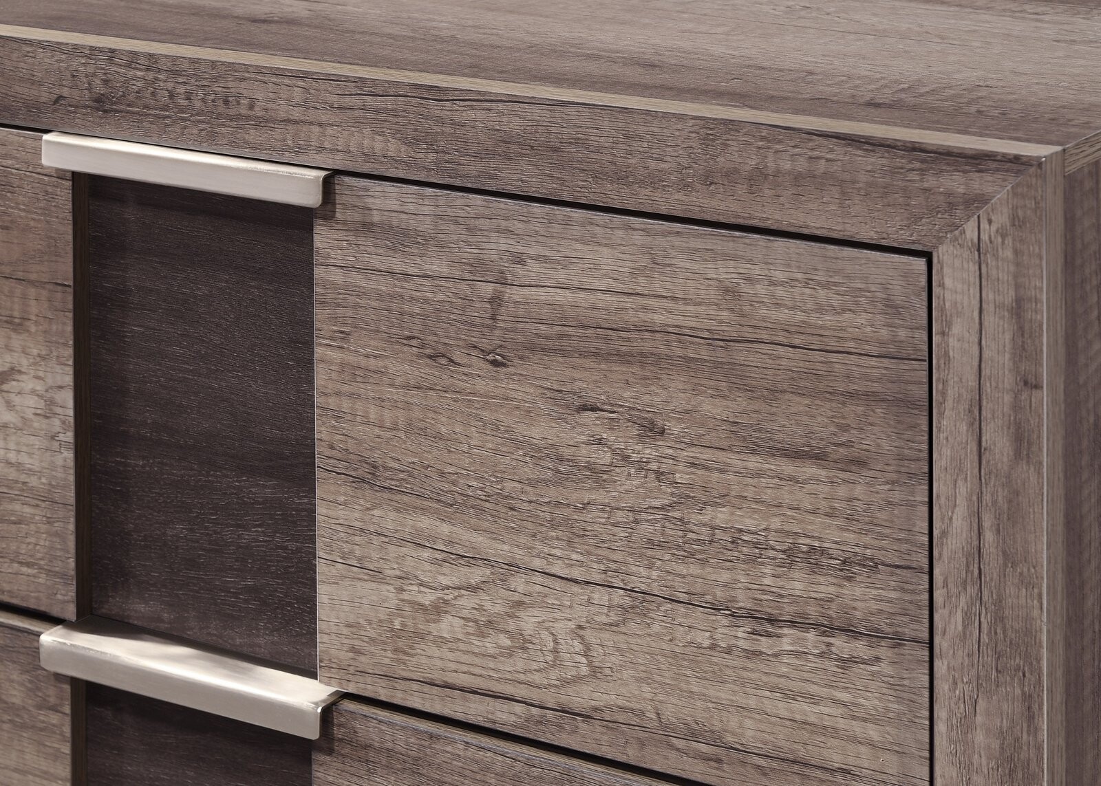 RANGLEY NIGHT STAND-GREY/BROWN