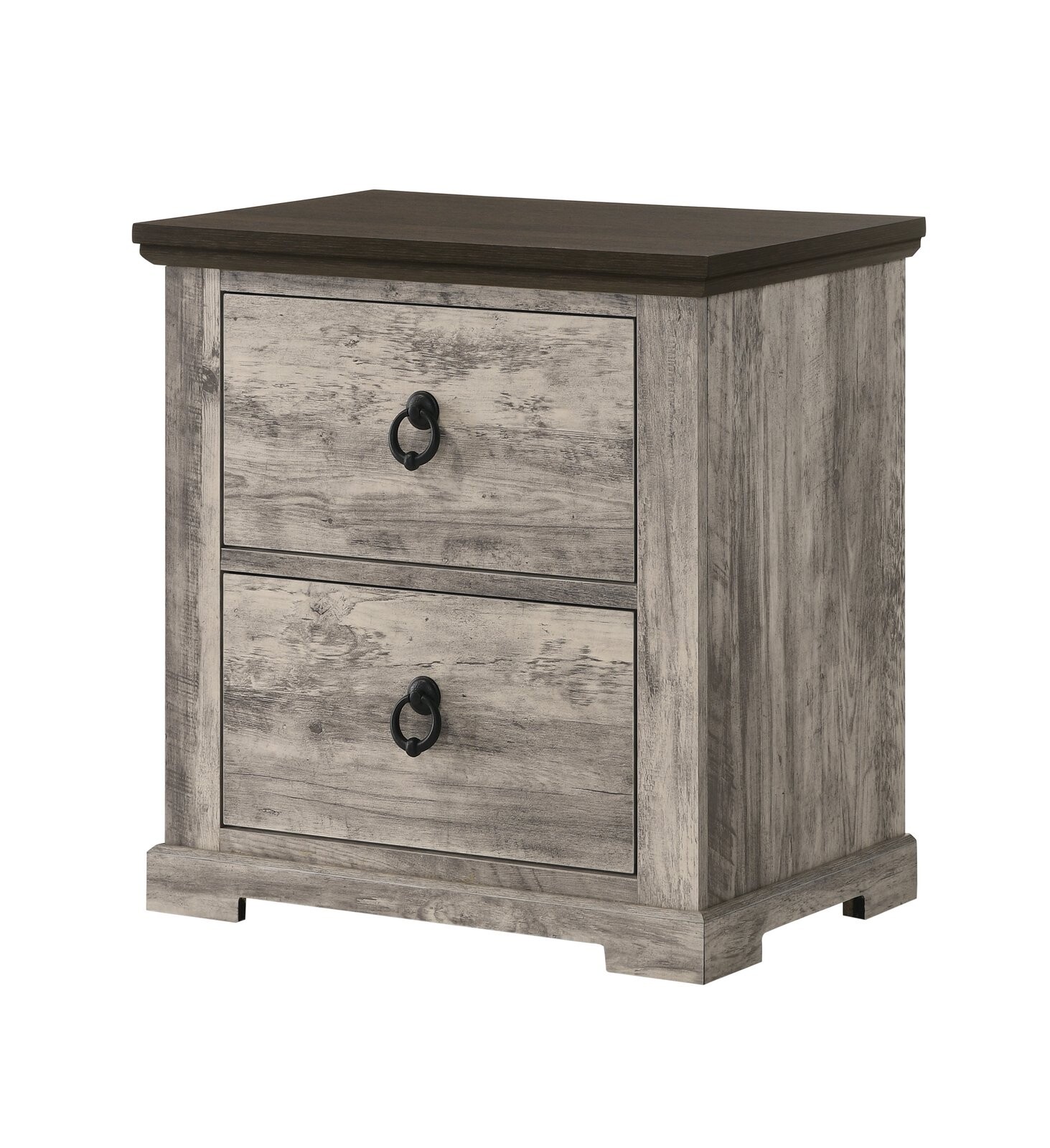 ELLA-MAE NIGHT STAND-RECLAIMED GREY