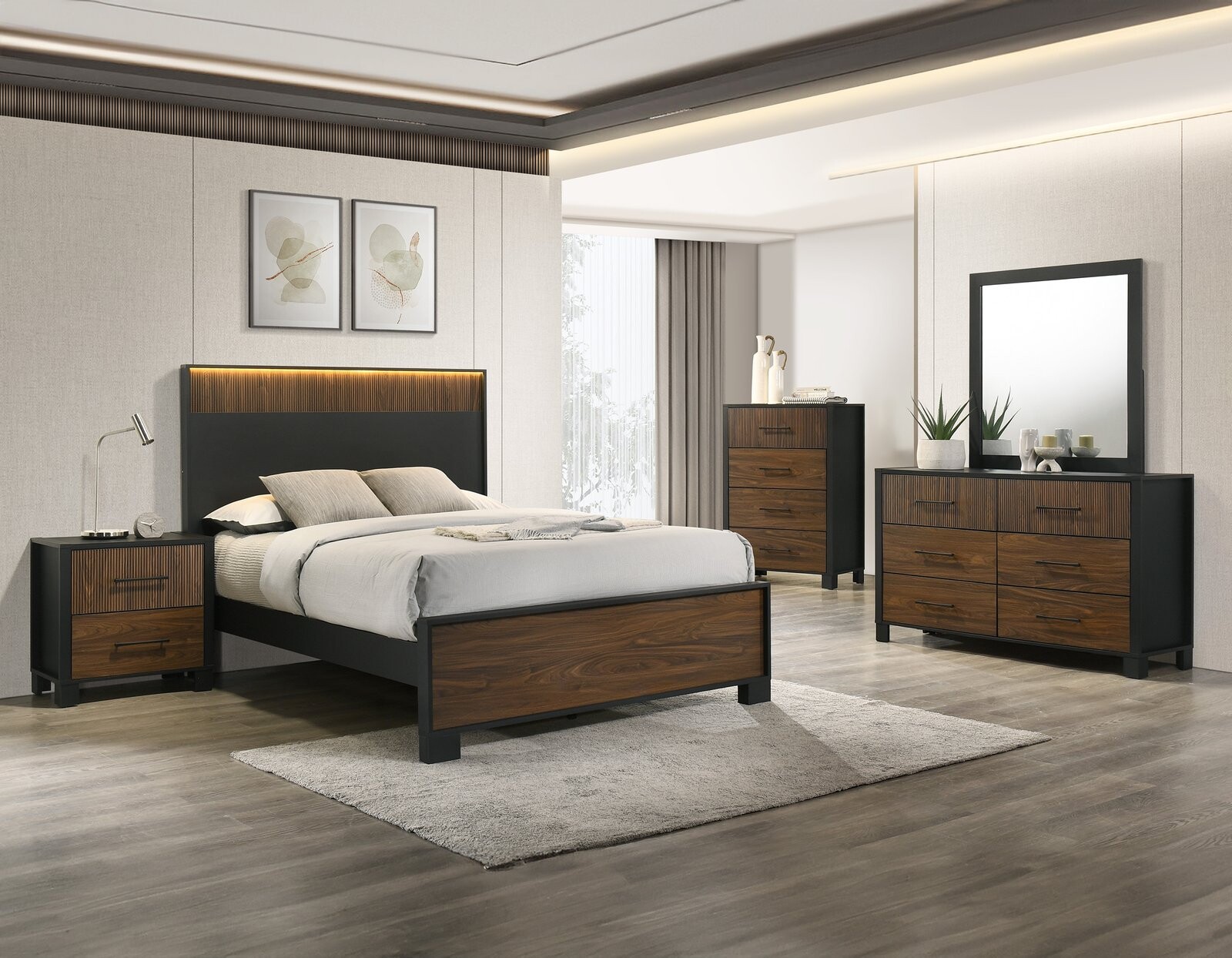NEMY FULL HEADBOARD/FOOTBOARD
