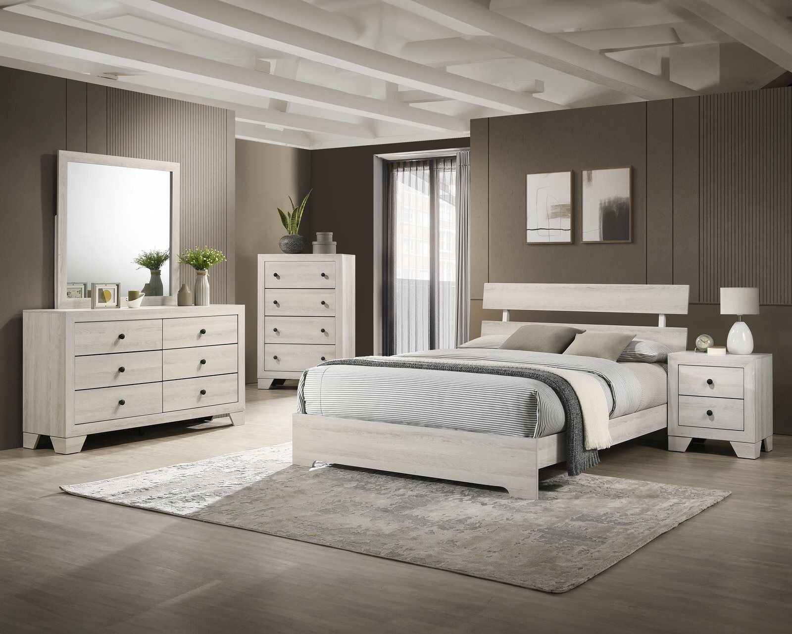 ATTICUS DRESSER TOP WHITE
