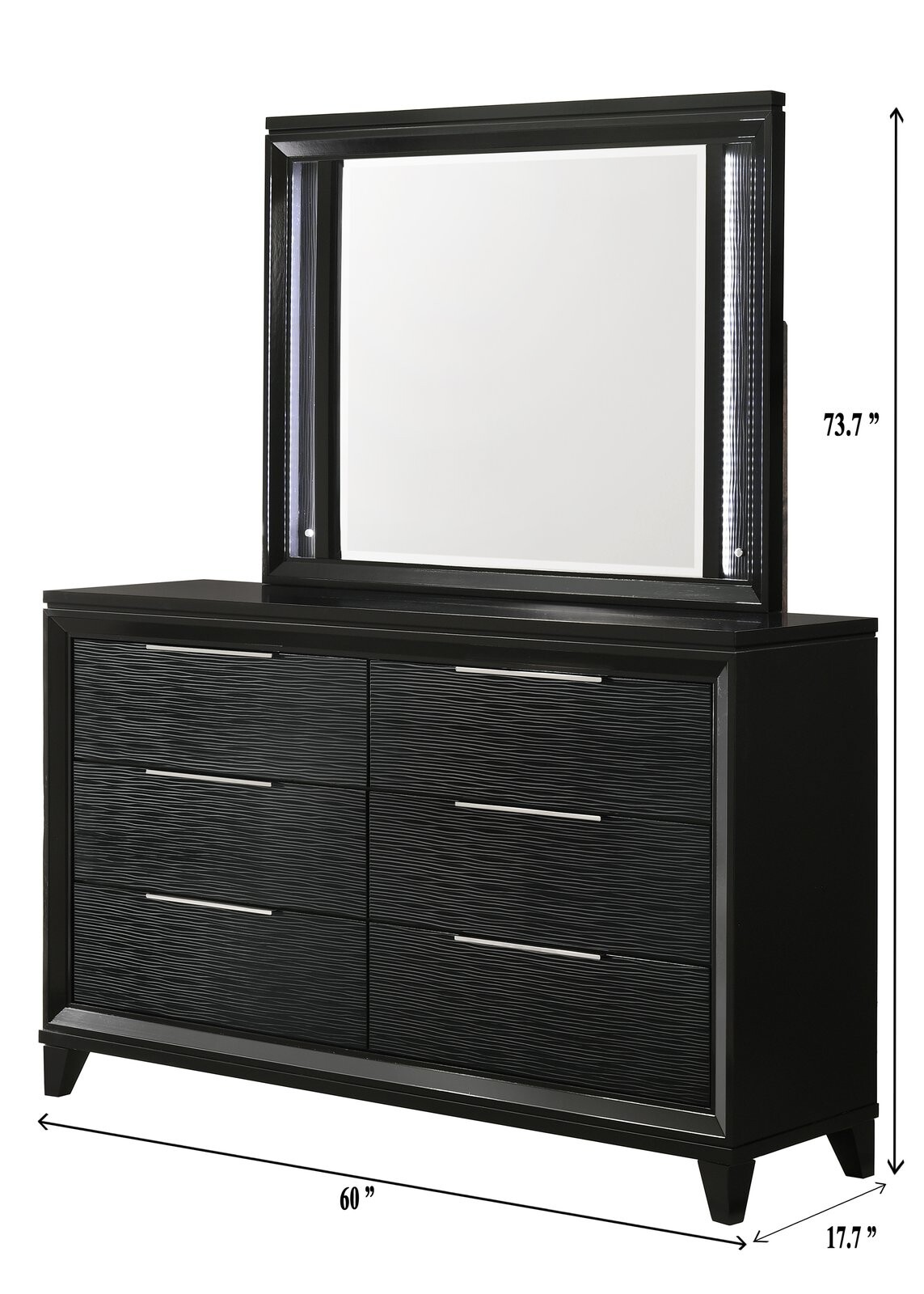 CRESSIDA DRESSER BLACK