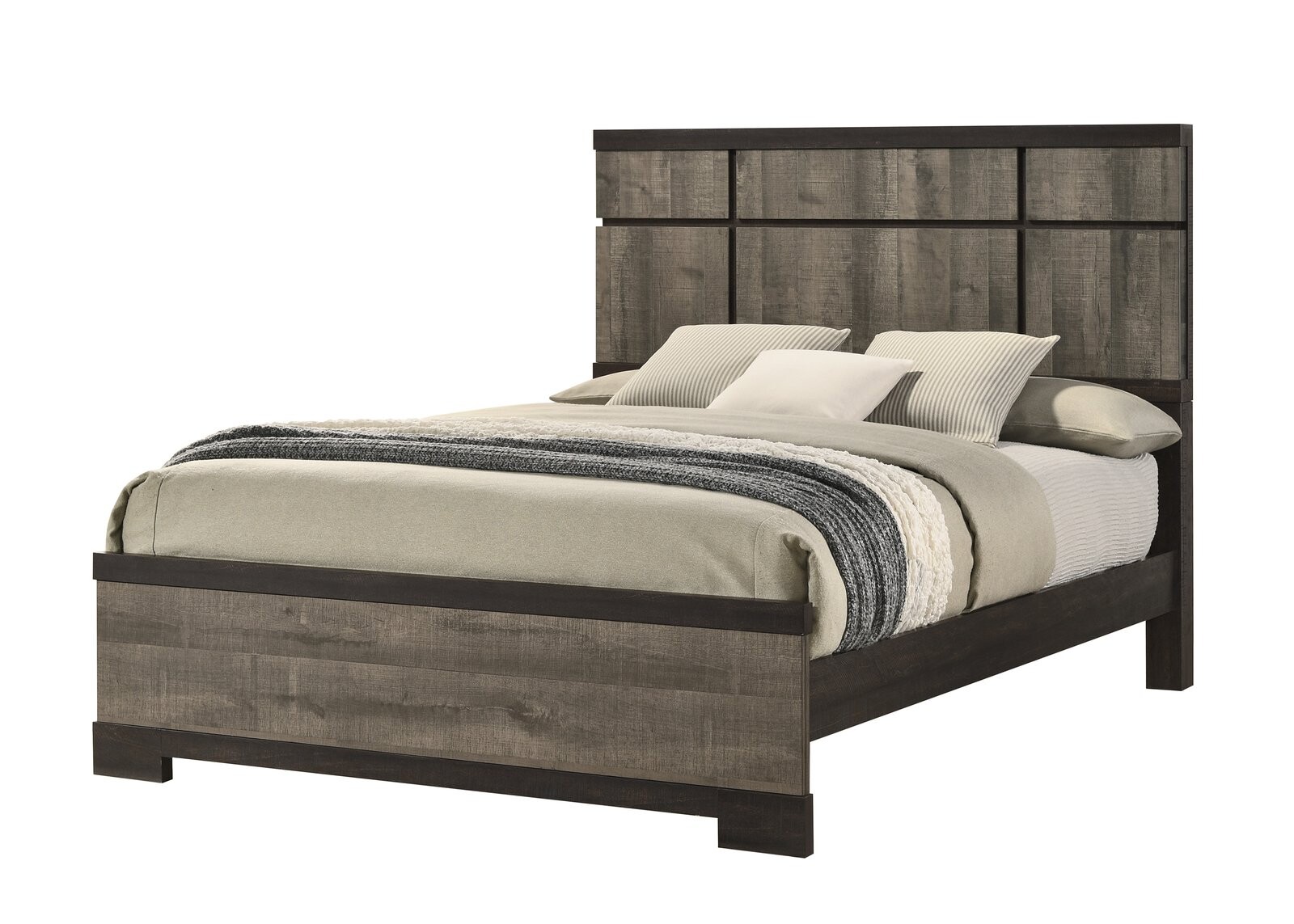 REMINGTON QUEEN HB/FB GRAY/EBONY